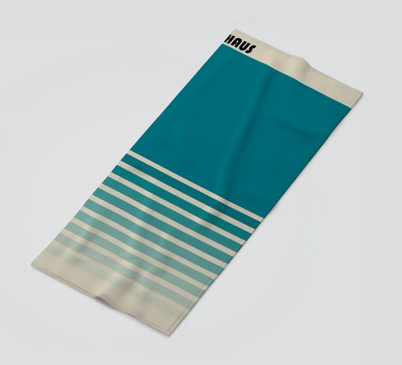 Bauhaus 1923 Blue - Design grafico minimalista telo mare da Casa Calm