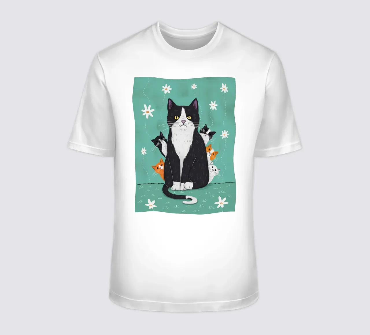 Schneefall Surrender Paws T-Shirt von Monuments Fire