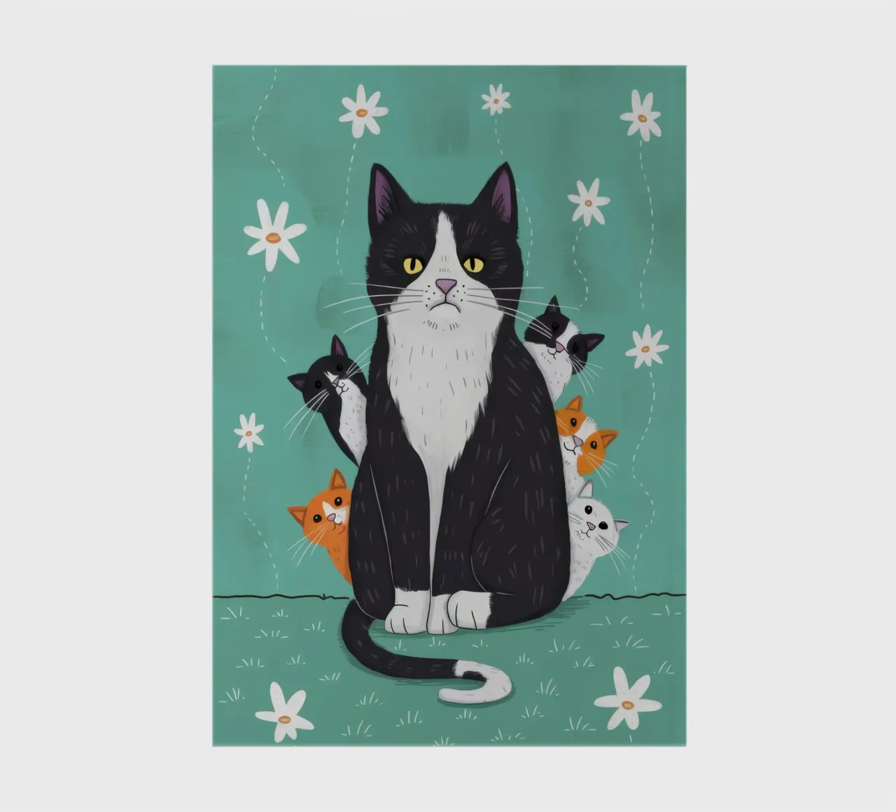 Snowfall Surrender Paws notebook by Monuments Fire