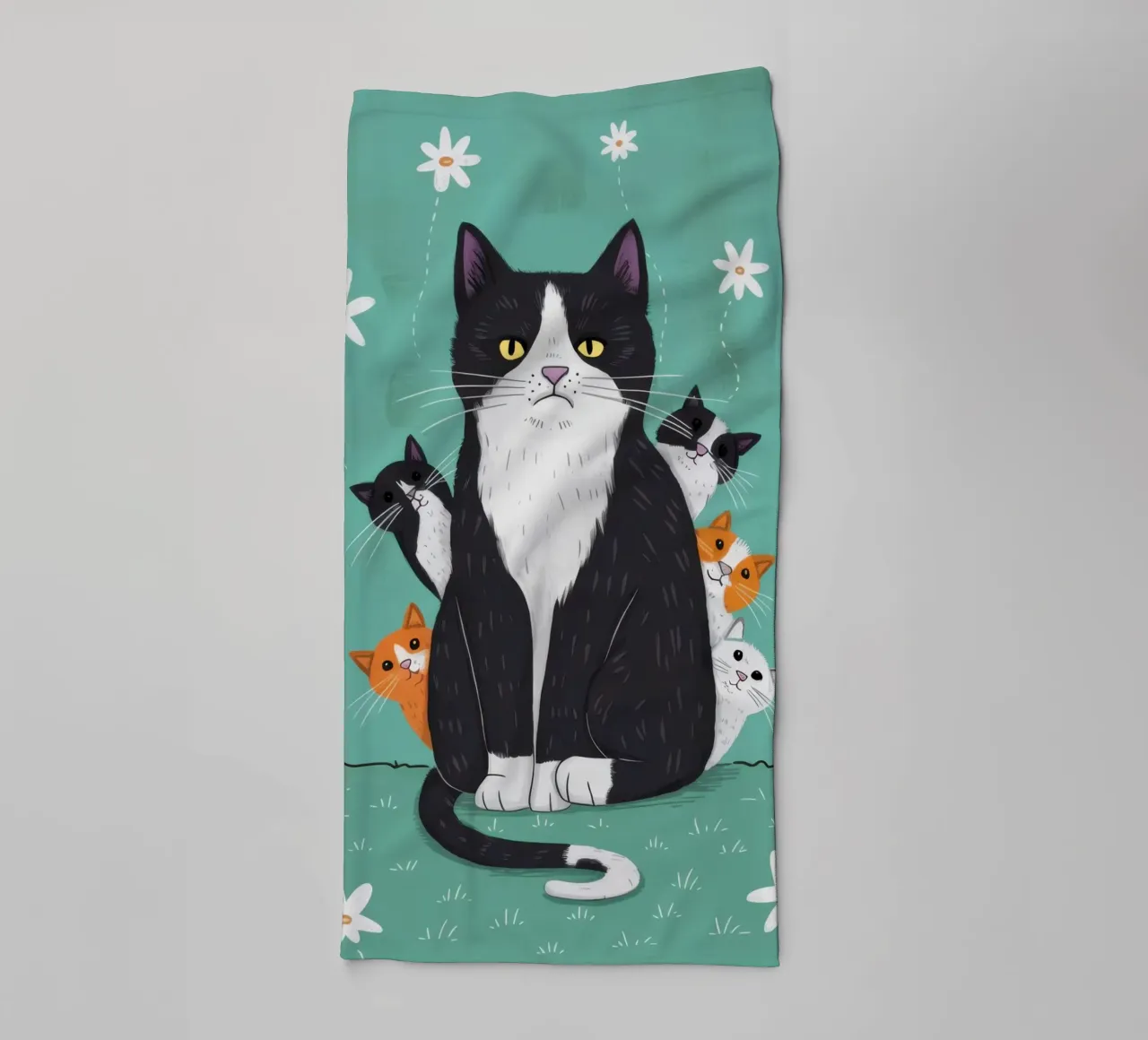 Chute de neige Remise des pattes serviette de bain de Monuments Fire