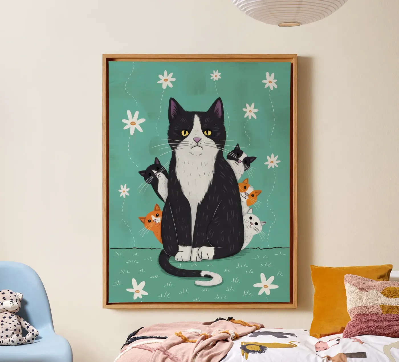 Snowfall Surrender Paws canvas by Monuments Fire