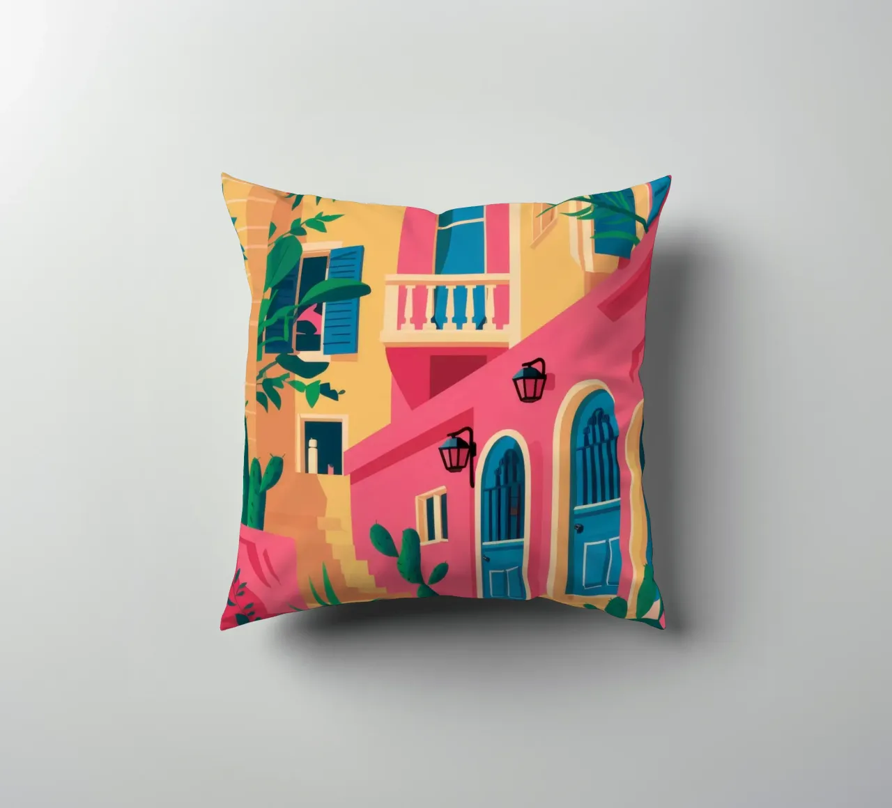 Façade fuchsia Fiesta coussin de Reds Jays