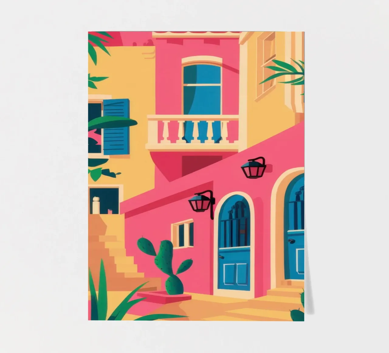 Fuchsia Facade Fiesta Stickerbogen von Reds Jays