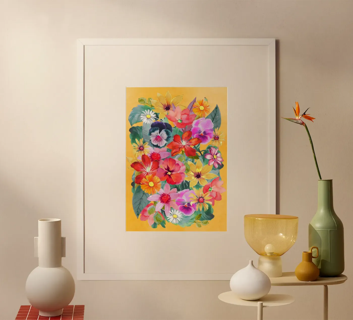 Summer Bloom poster by ThingDesign