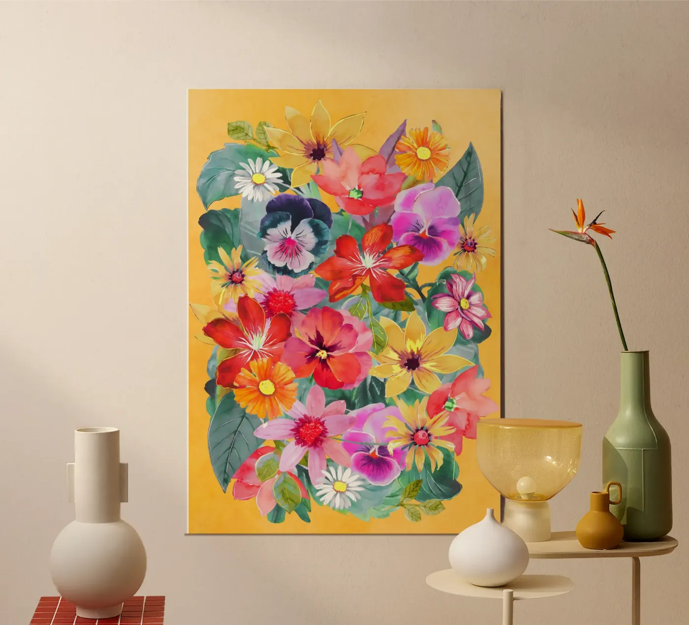 Summer Bloom poster by ThingDesign