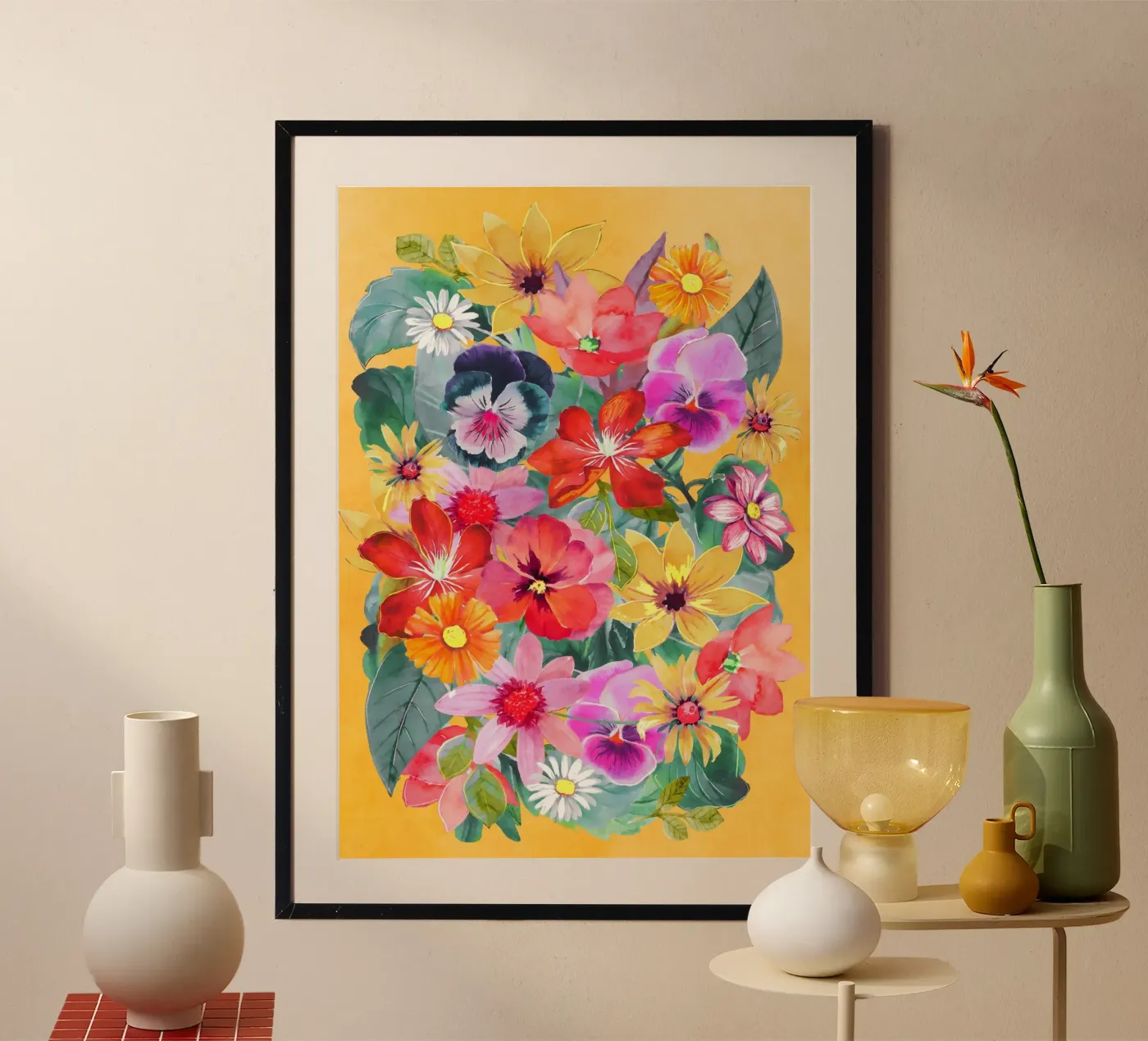Summer Bloom poster by ThingDesign