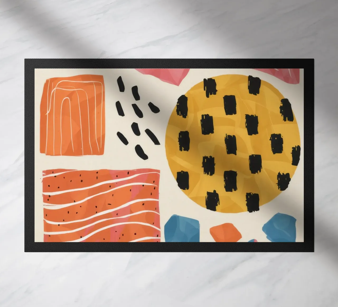 Terracotta Pattern Collage zerbino da Monuments Fire