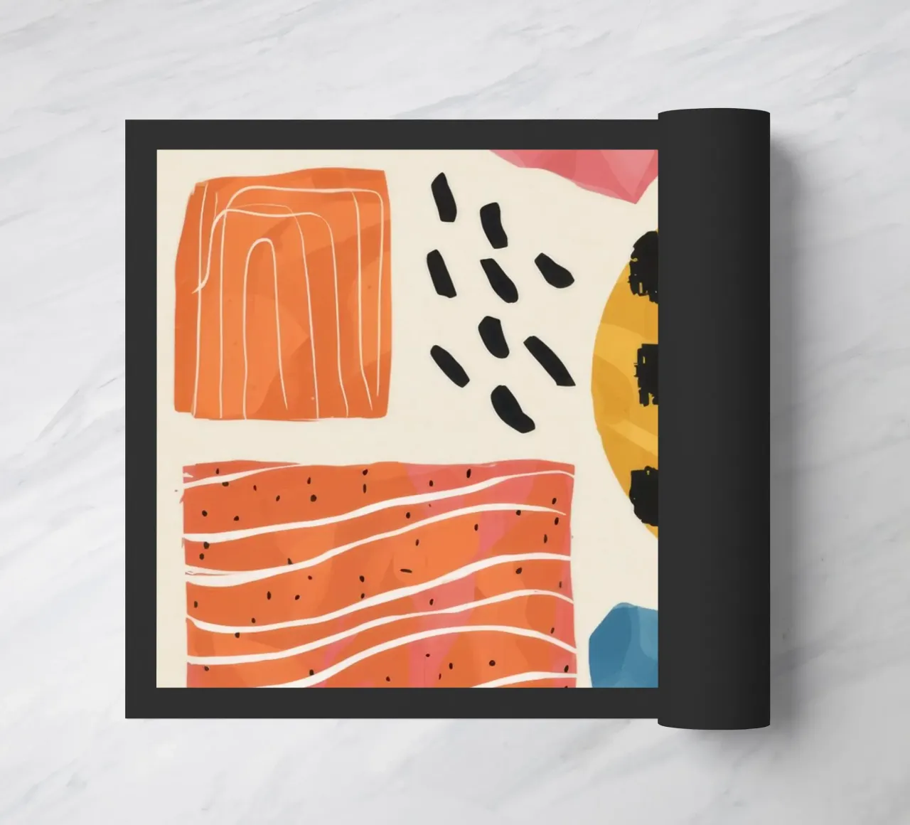 Terracotta Pattern Collage zerbino da Monuments Fire