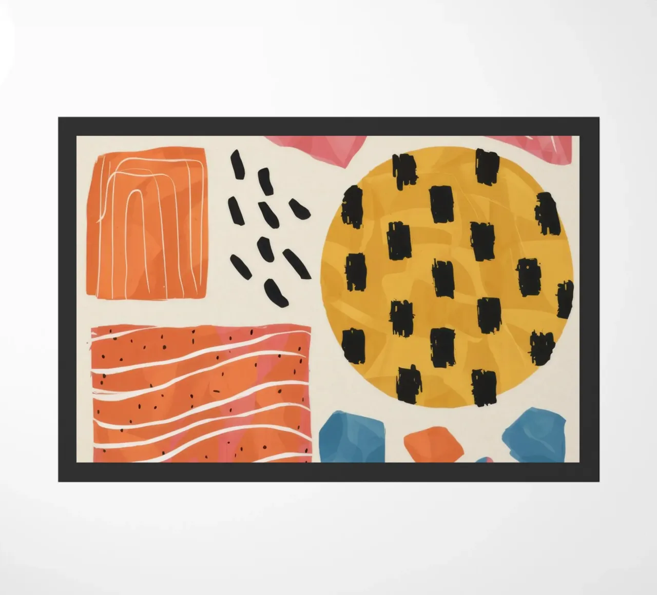 Terracotta Pattern Collage zerbino da Monuments Fire