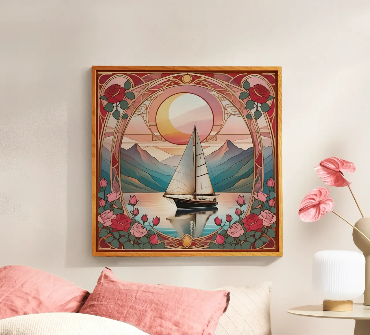 Barca a vela_2 plexiglass da Farb- und Blütenzauber by LK