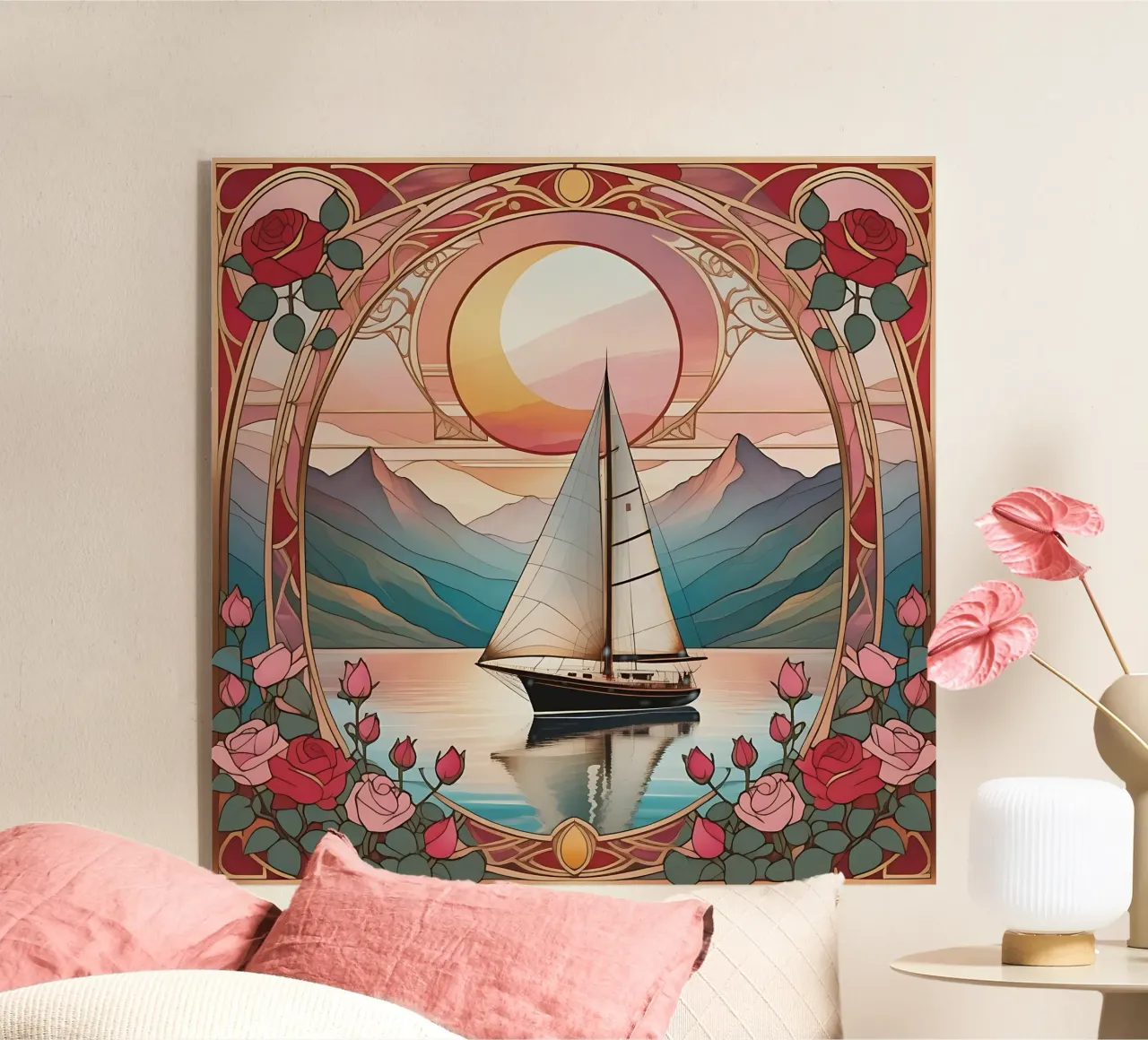 Barca a vela_2 plexiglass da Farb- und Blütenzauber by LK