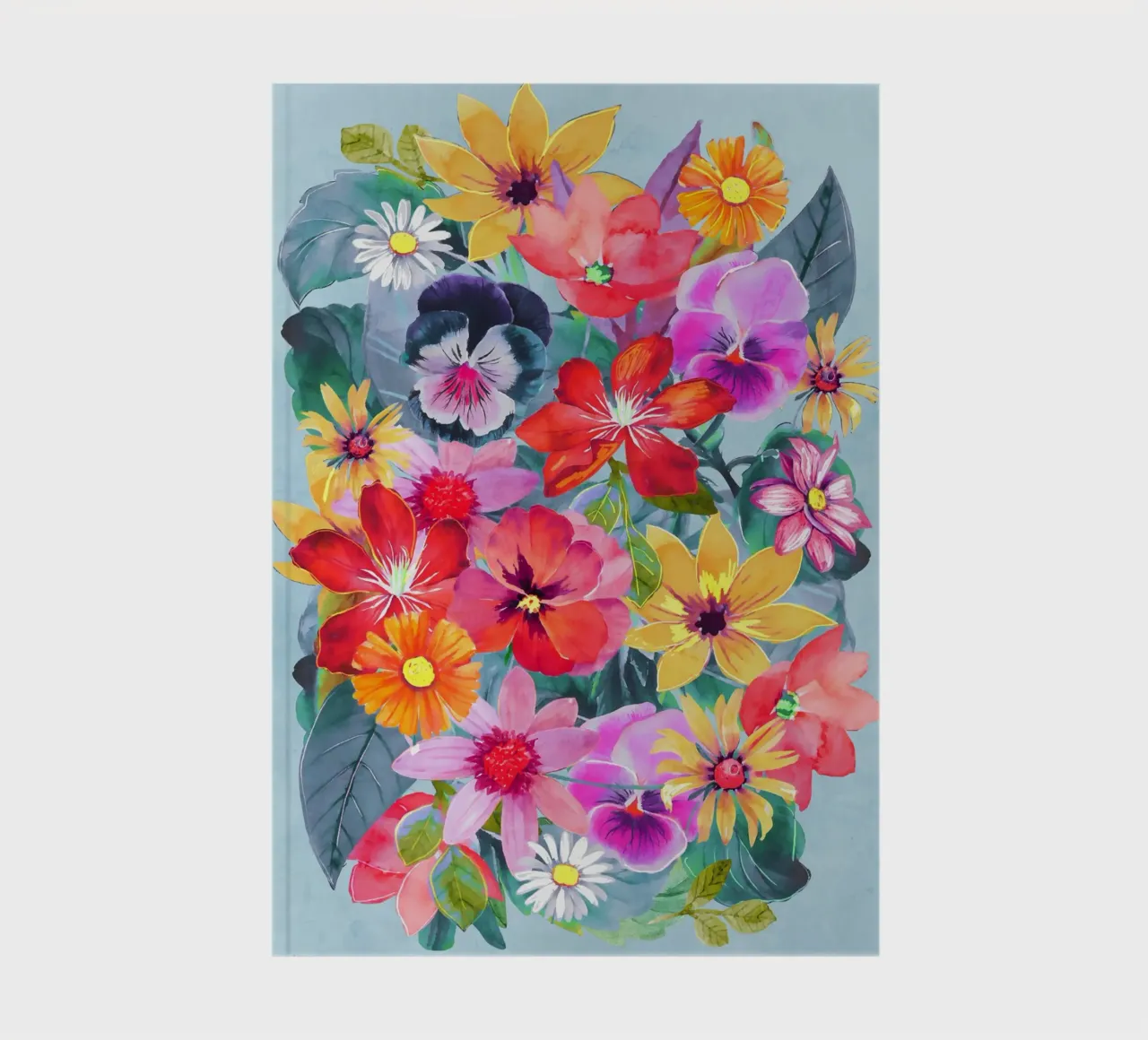 Summer Bloom 2 notebook by ThingDesign
