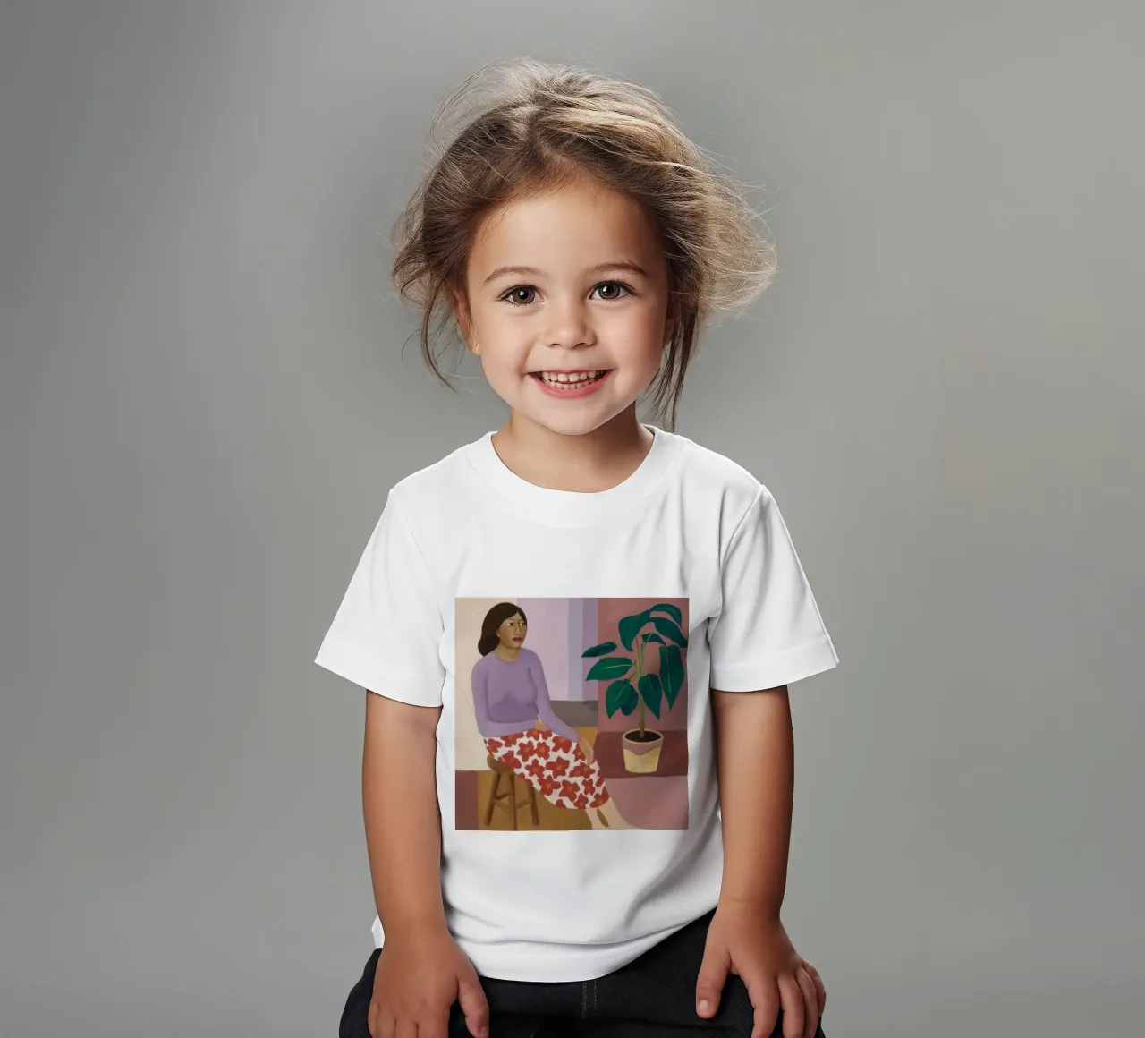Patterned Pant Repose kids t-shirt by Monuments Fire