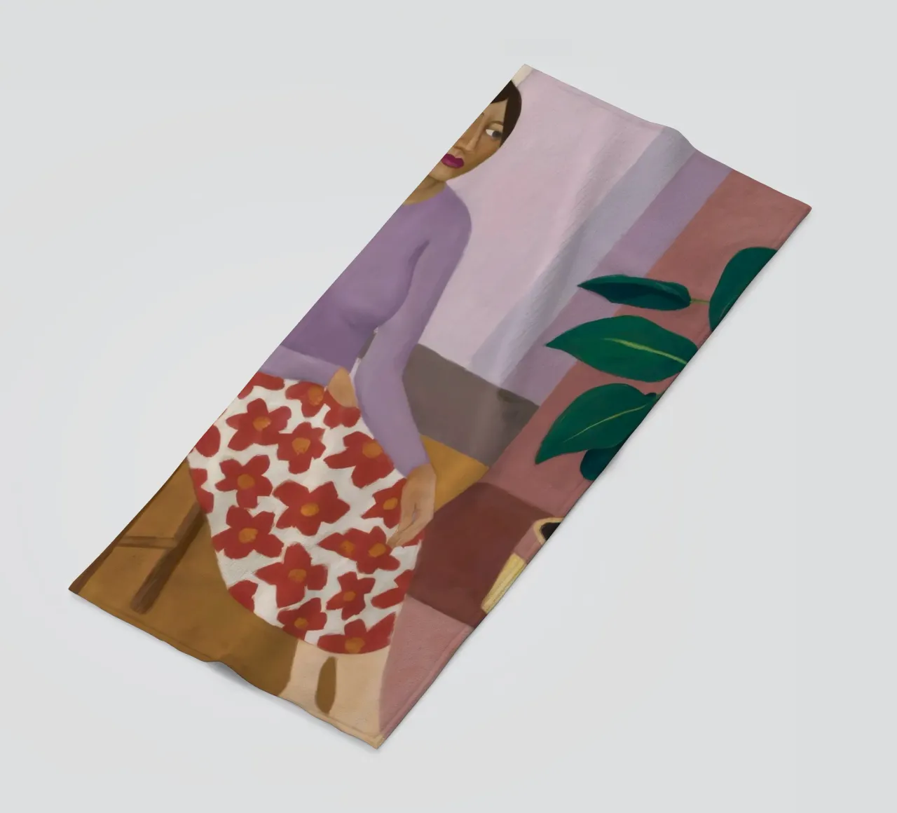 Patterned Pant Repose beach towel by Monuments Fire