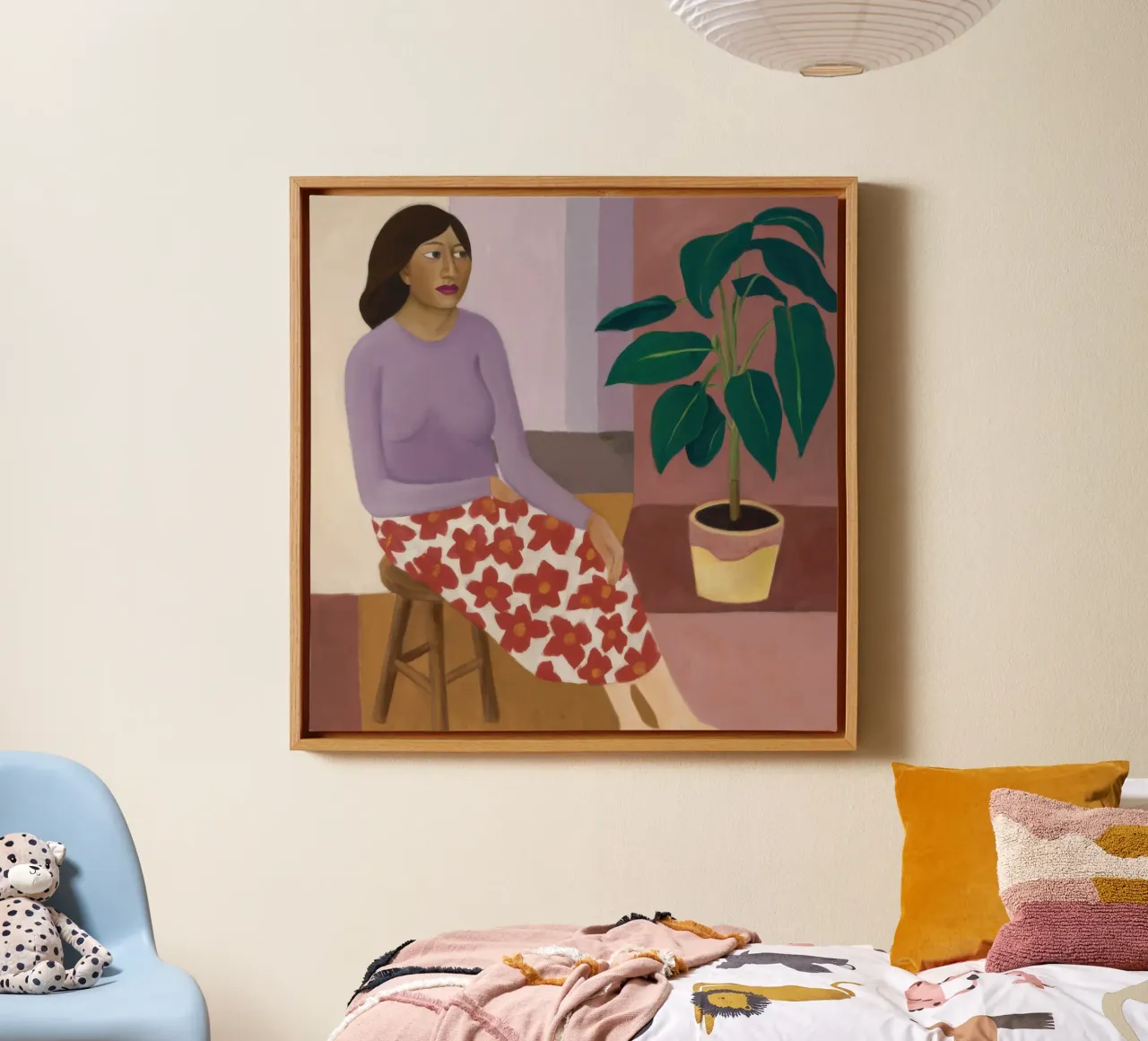 Patterned Pant Repose canvas by Monuments Fire