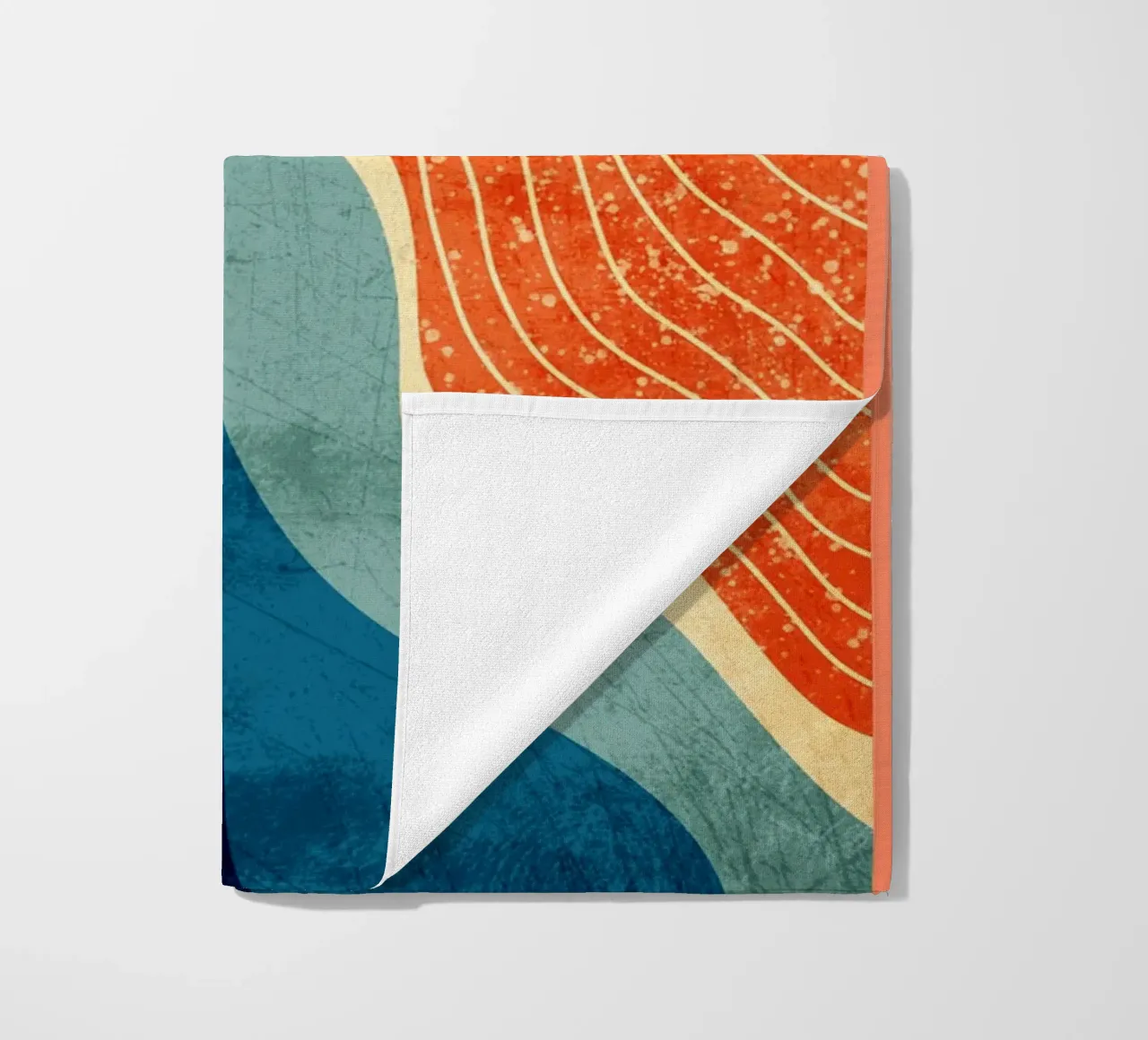 MINIMALIST PAINTING ART beach towel by DanielDesign