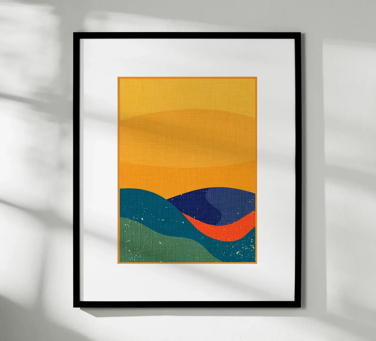 Paesaggio minimalista poster da DanielDesign