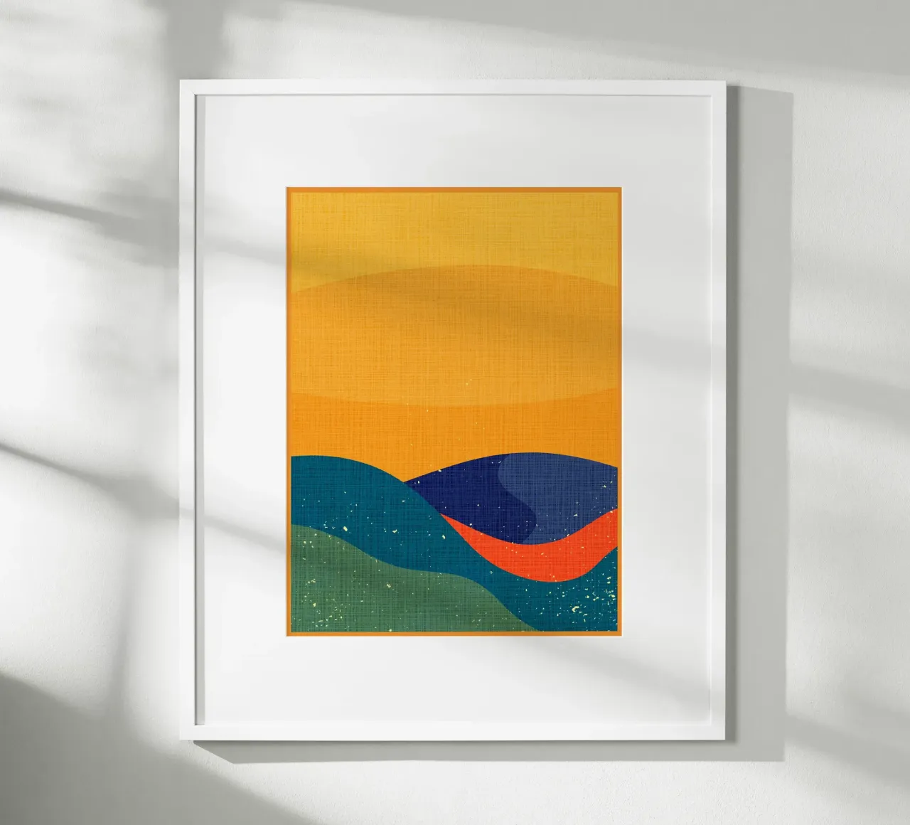 Paesaggio minimalista poster da DanielDesign