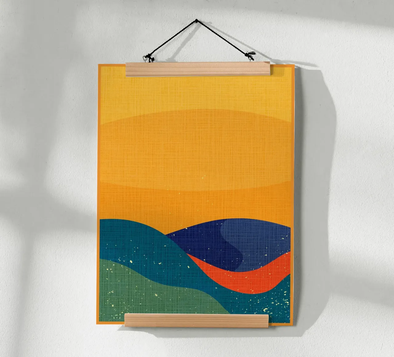 Paesaggio minimalista poster da DanielDesign