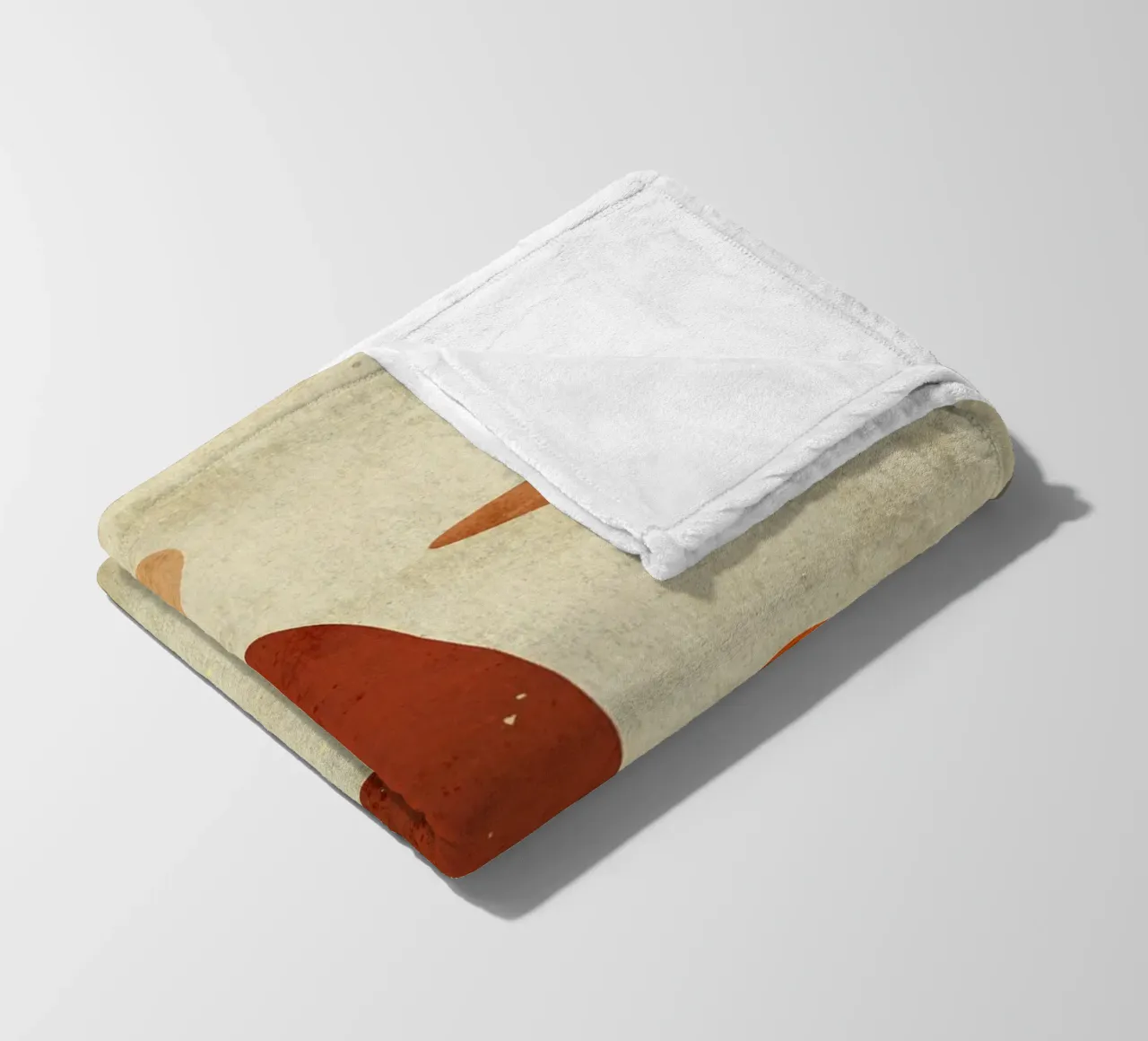 minimalistisch abstrakt Fleecedecke von DanielDesign