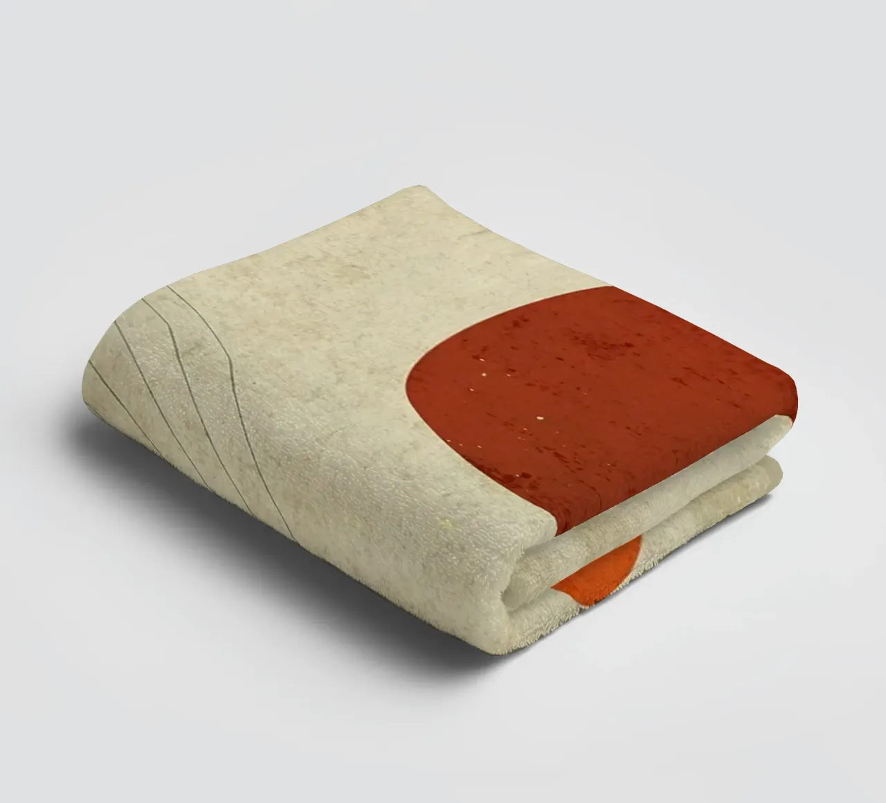 minimalist abstract towel by DanielDesign