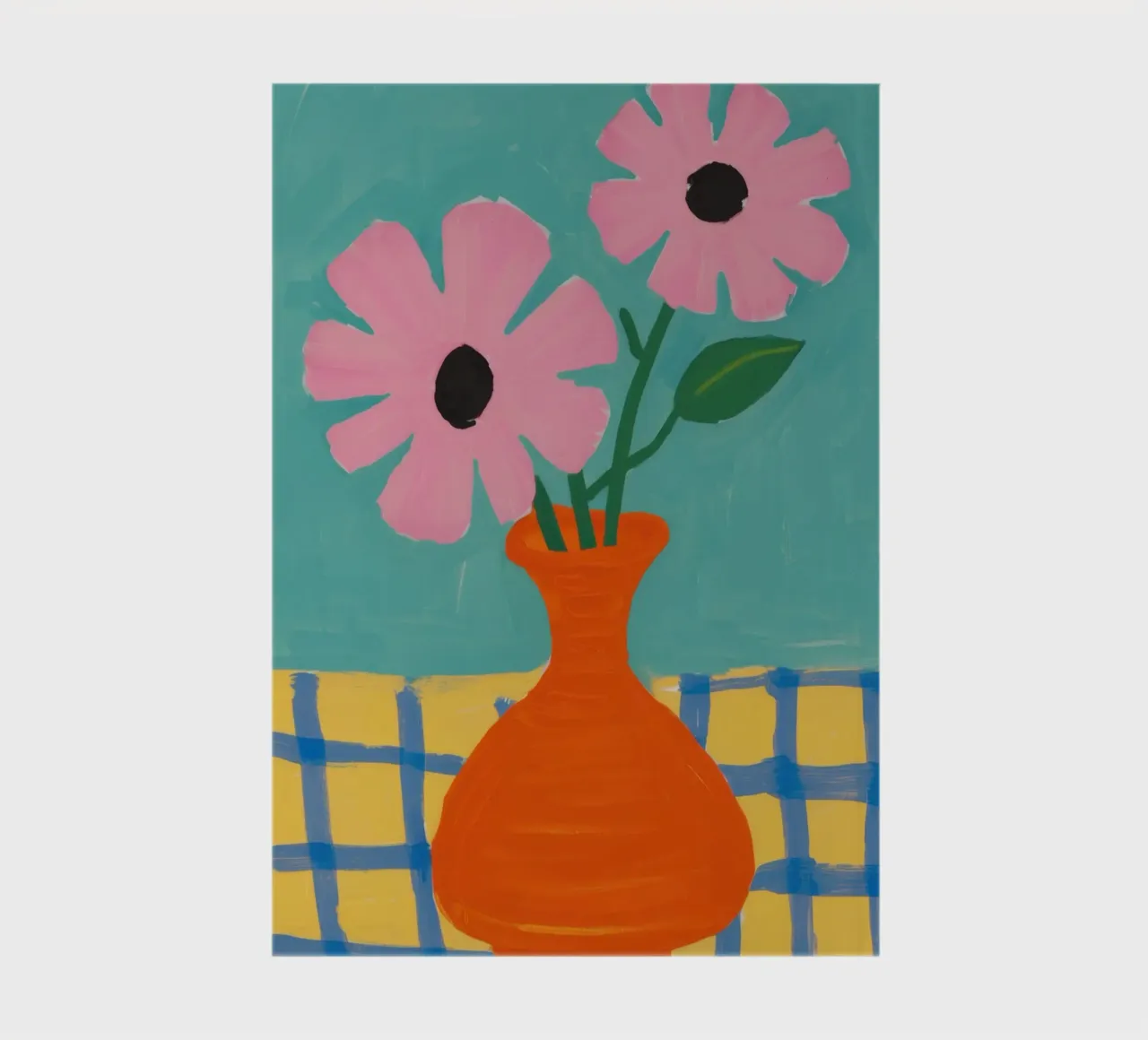 Tangerine Petal Pop notebook by Dream Gesso