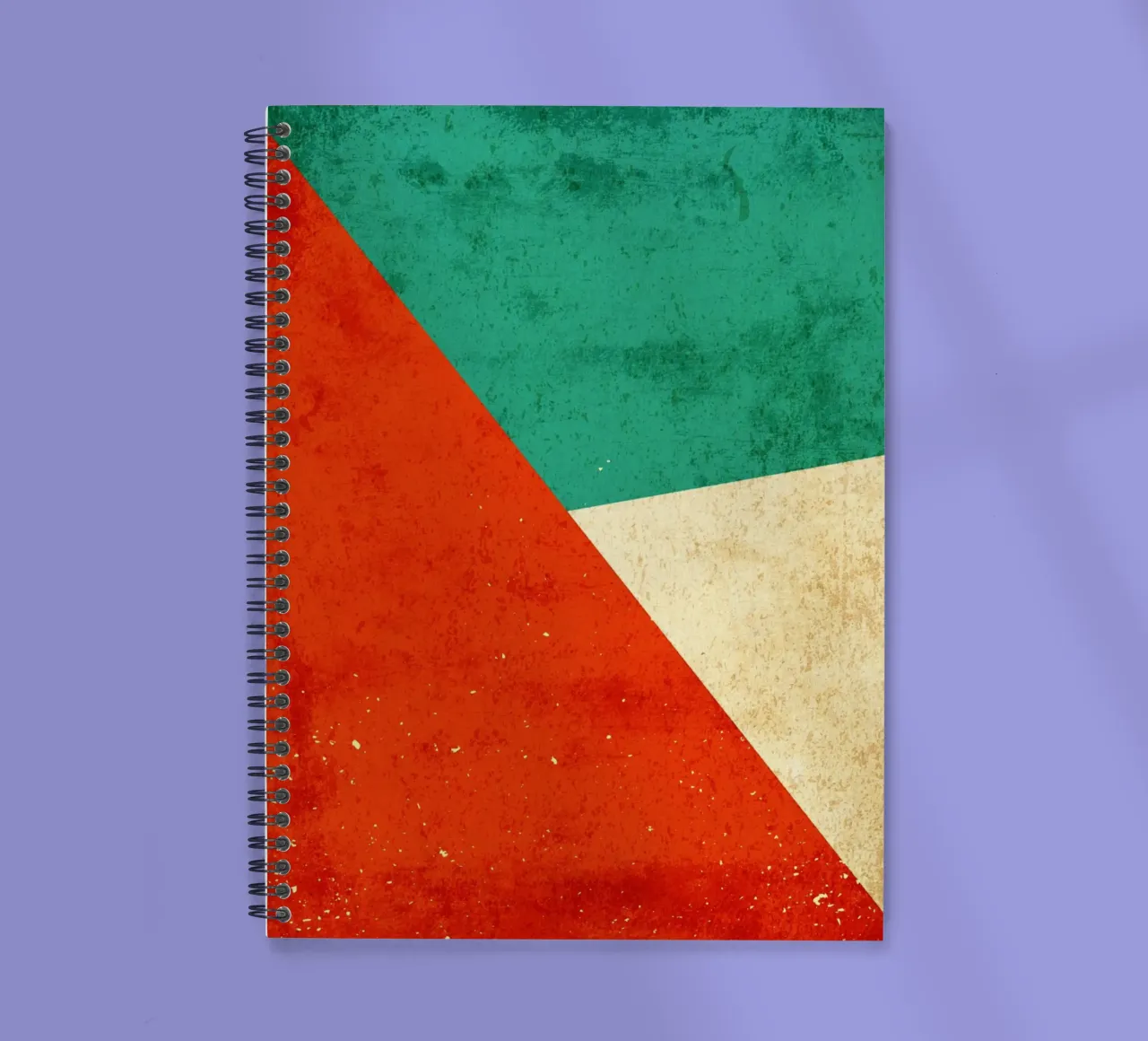 Colorblocking diario ad anelli da DanielDesign