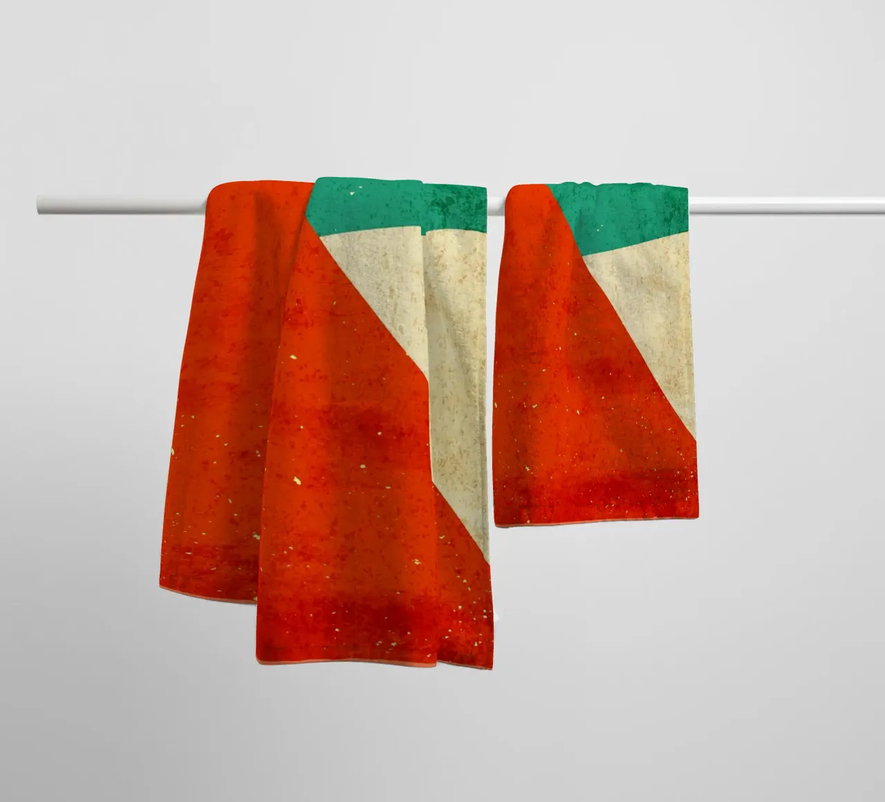 Colorblocking asciugamano da bagno da DanielDesign