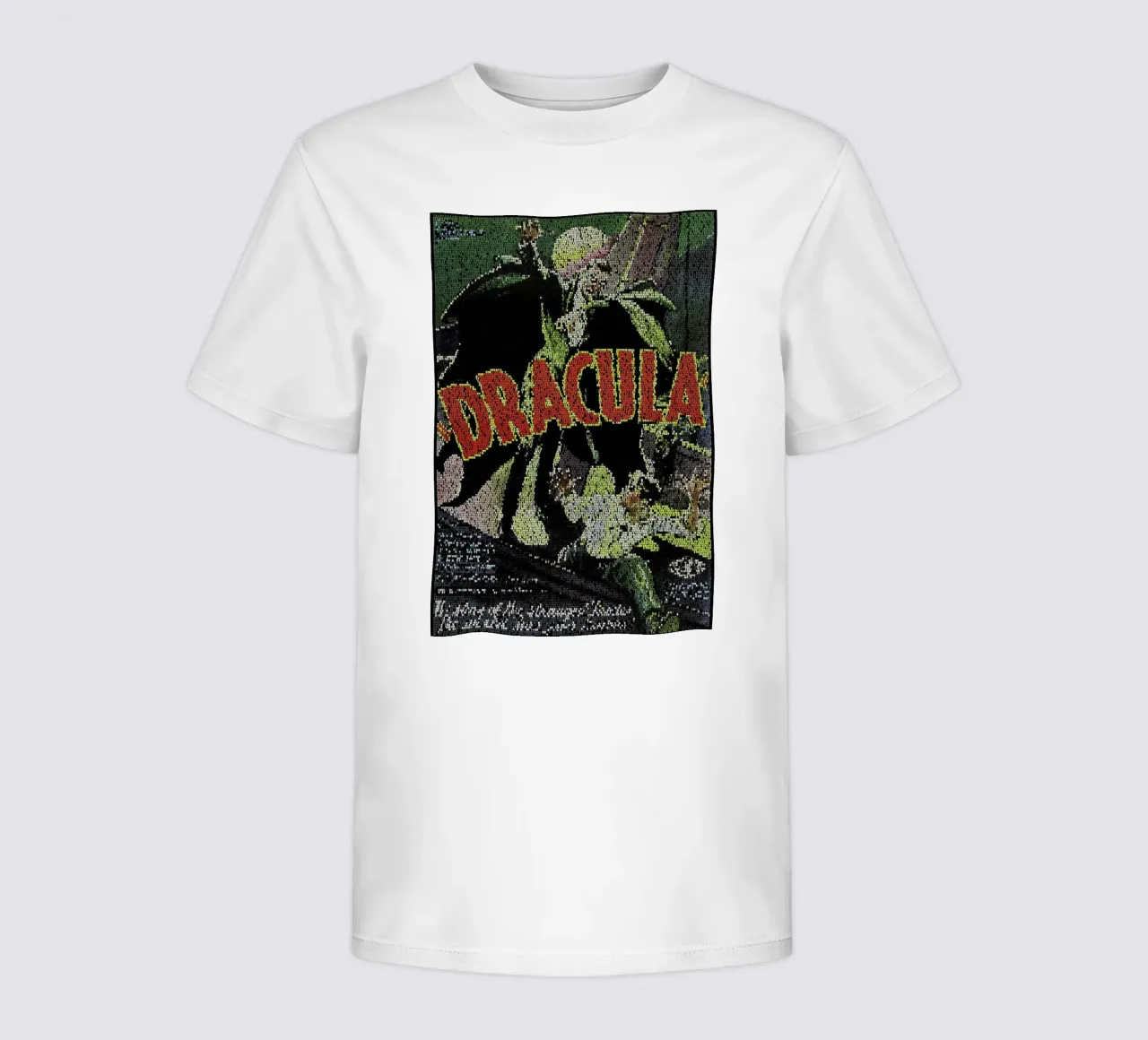 Dracula t-shirt bambini da Robotic Ewe