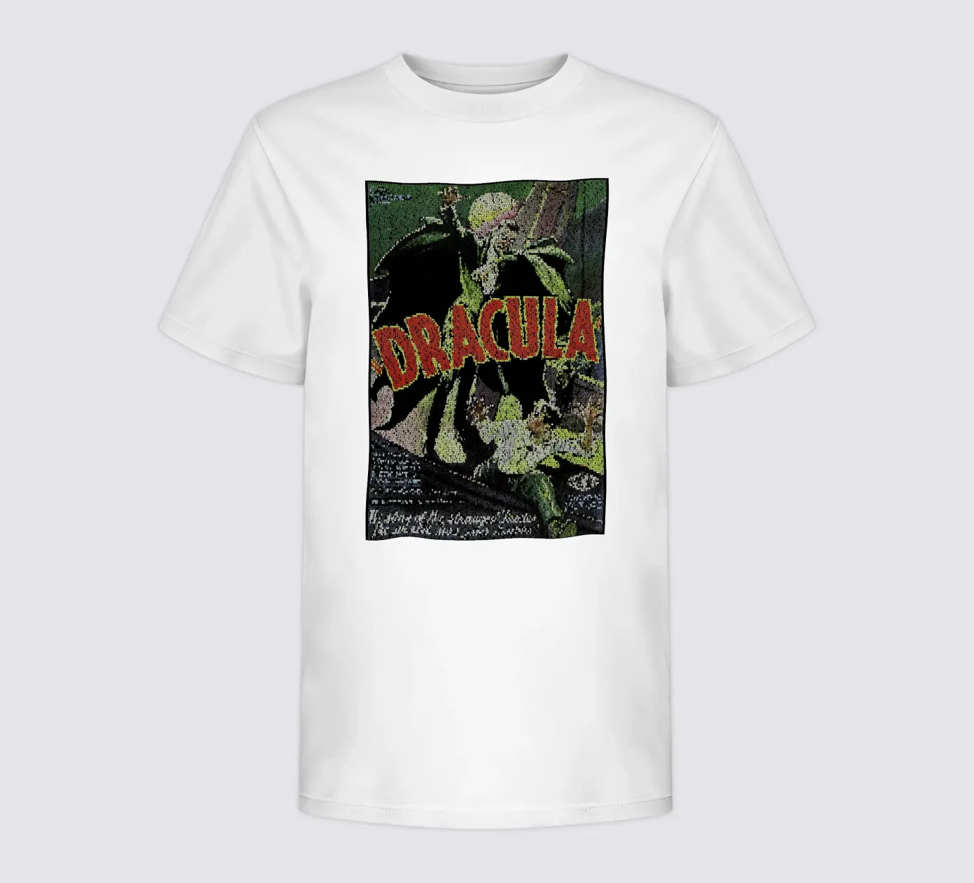 Dracula t-shirt bambini da Robotic Ewe