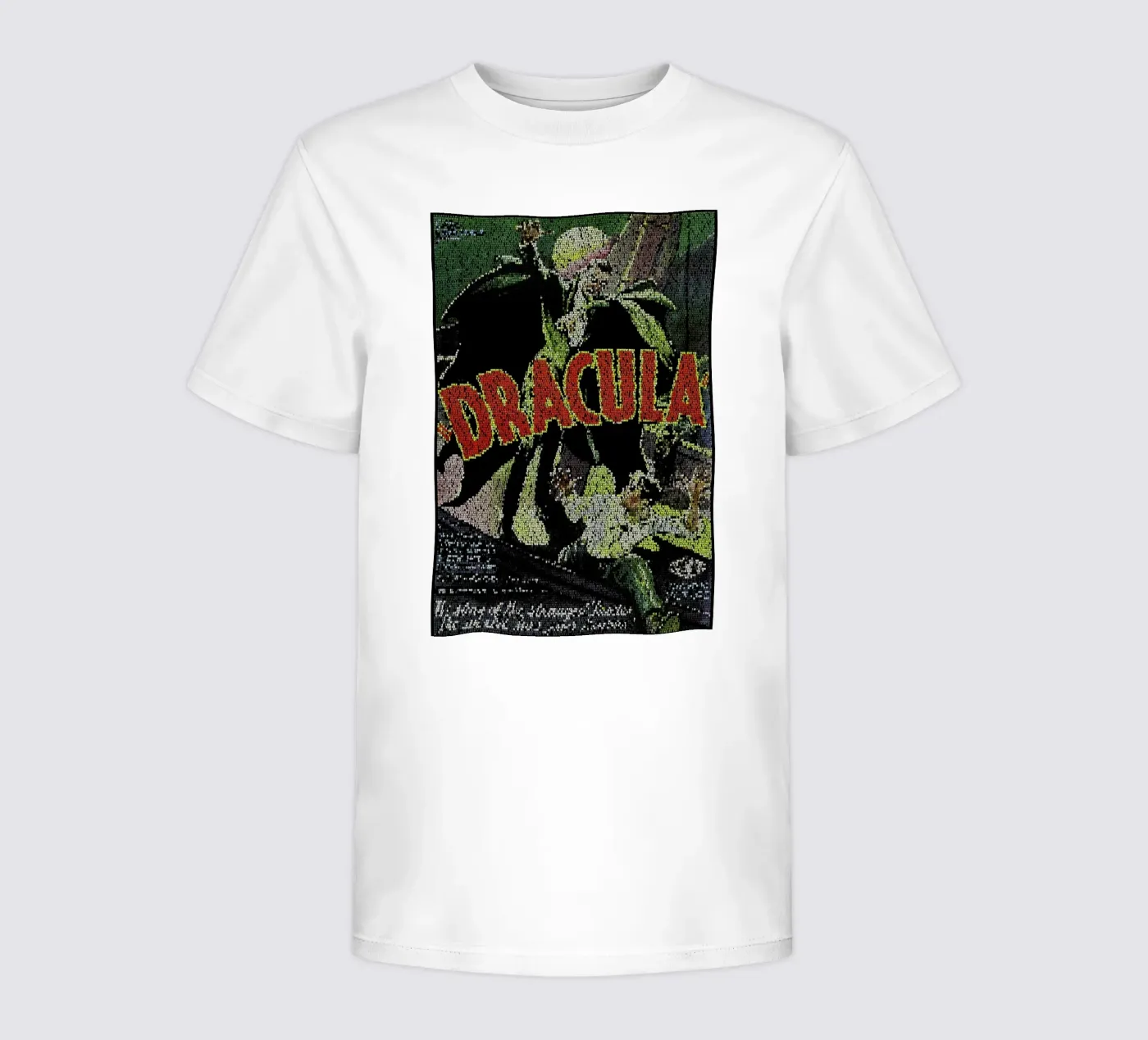 Dracula t-shirt bambini da Robotic Ewe