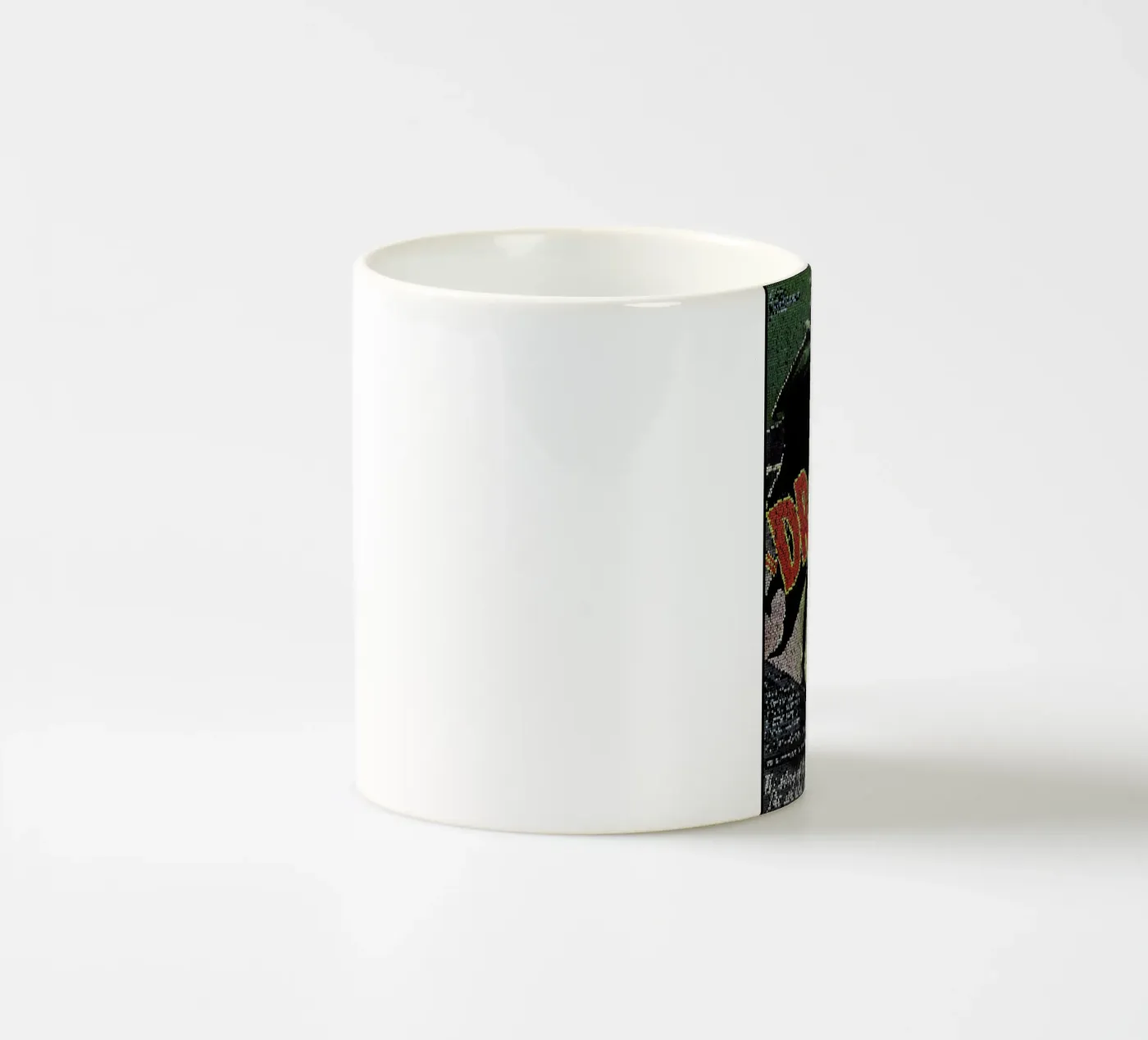 Dracula ceramic mug by Robotic Ewe