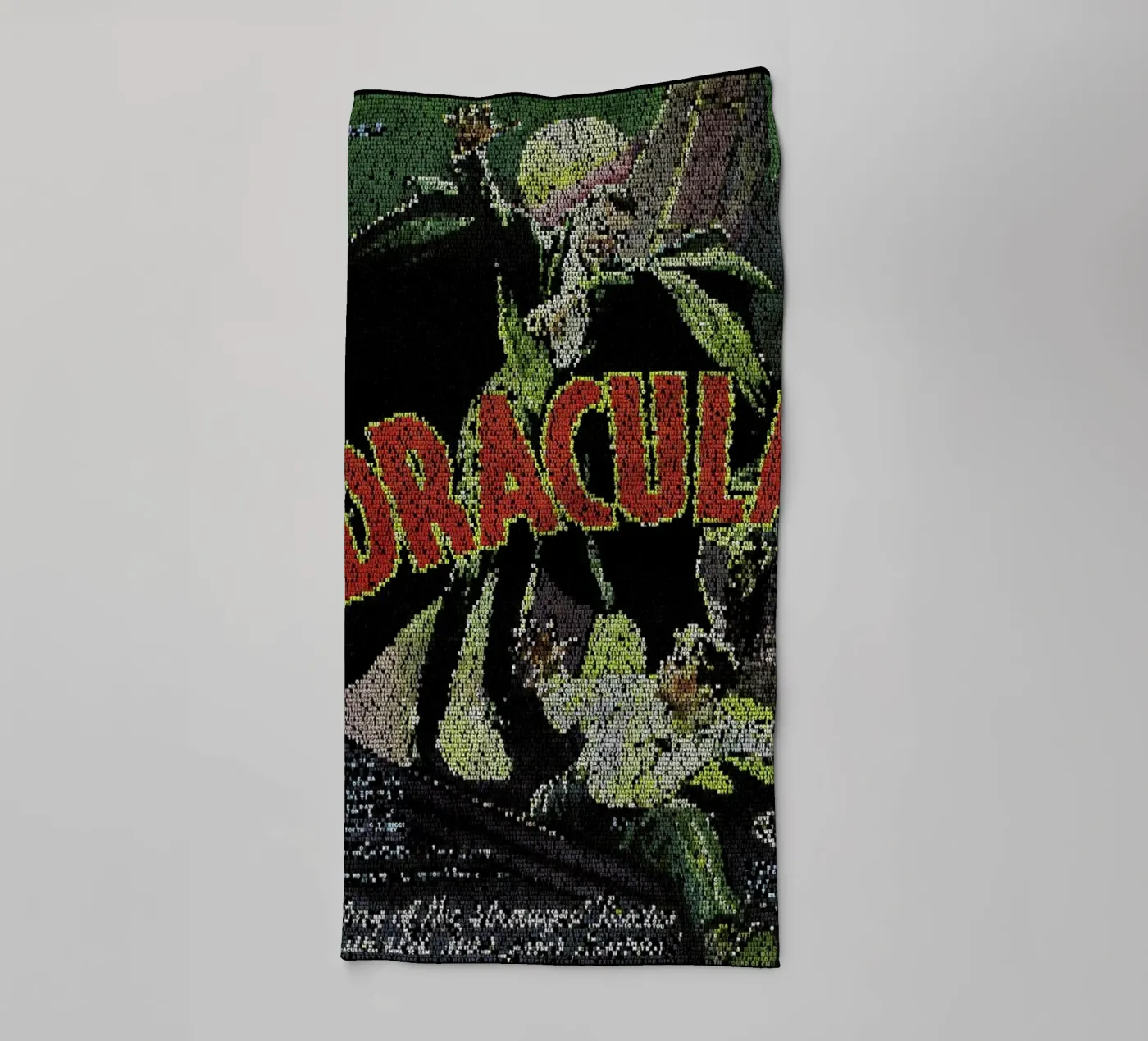 Dracula towel by Robotic Ewe