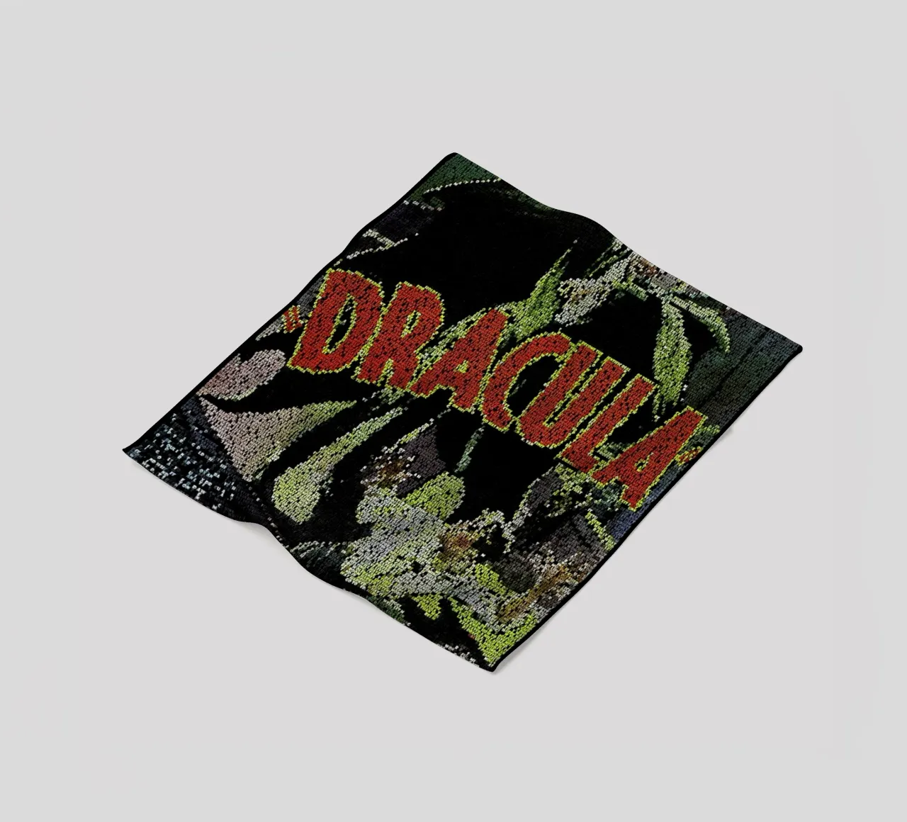 Dracula coperta in pile da Robotic Ewe