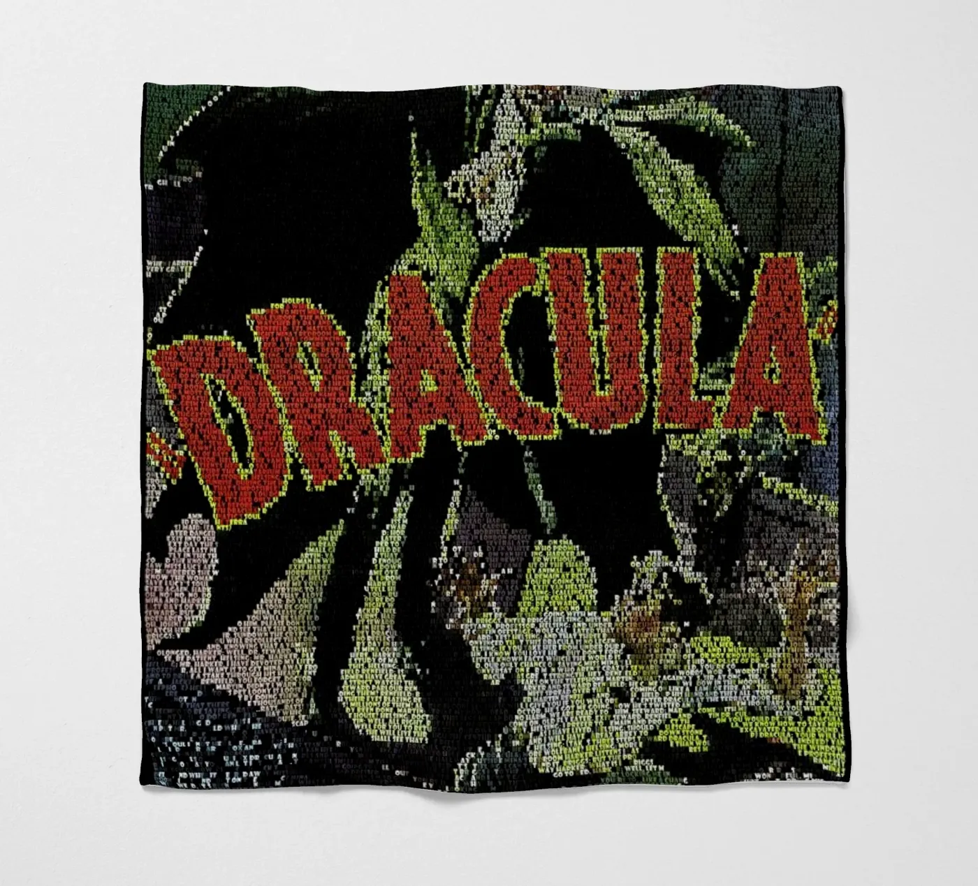 Dracula Fleecedecke von Robotic Ewe