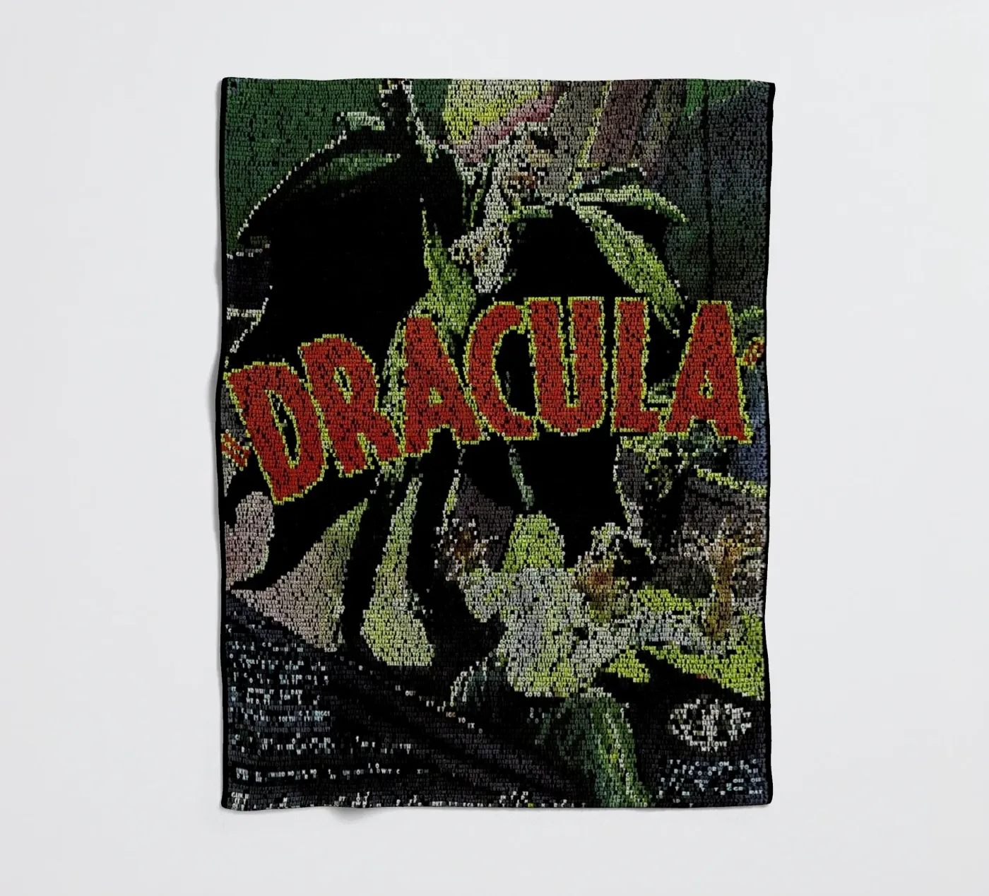 Dracula Fleecedecke von Robotic Ewe