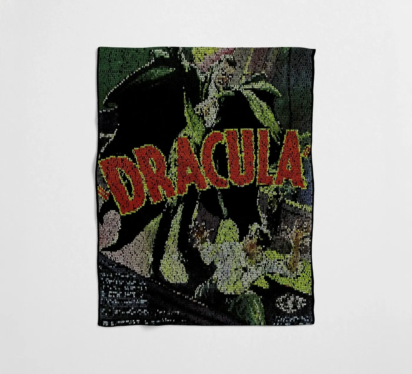 Dracula Fleecedecke von Robotic Ewe