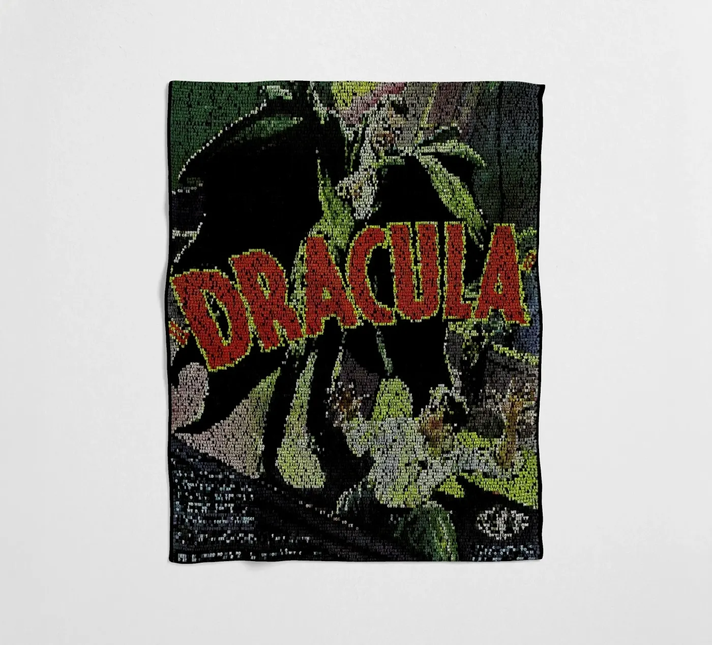 Dracula Fleecedecke von Robotic Ewe