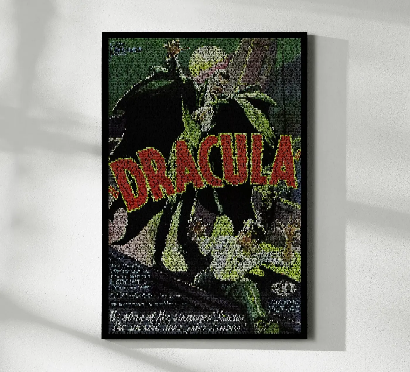 Dracula poster van Robotic Ewe
