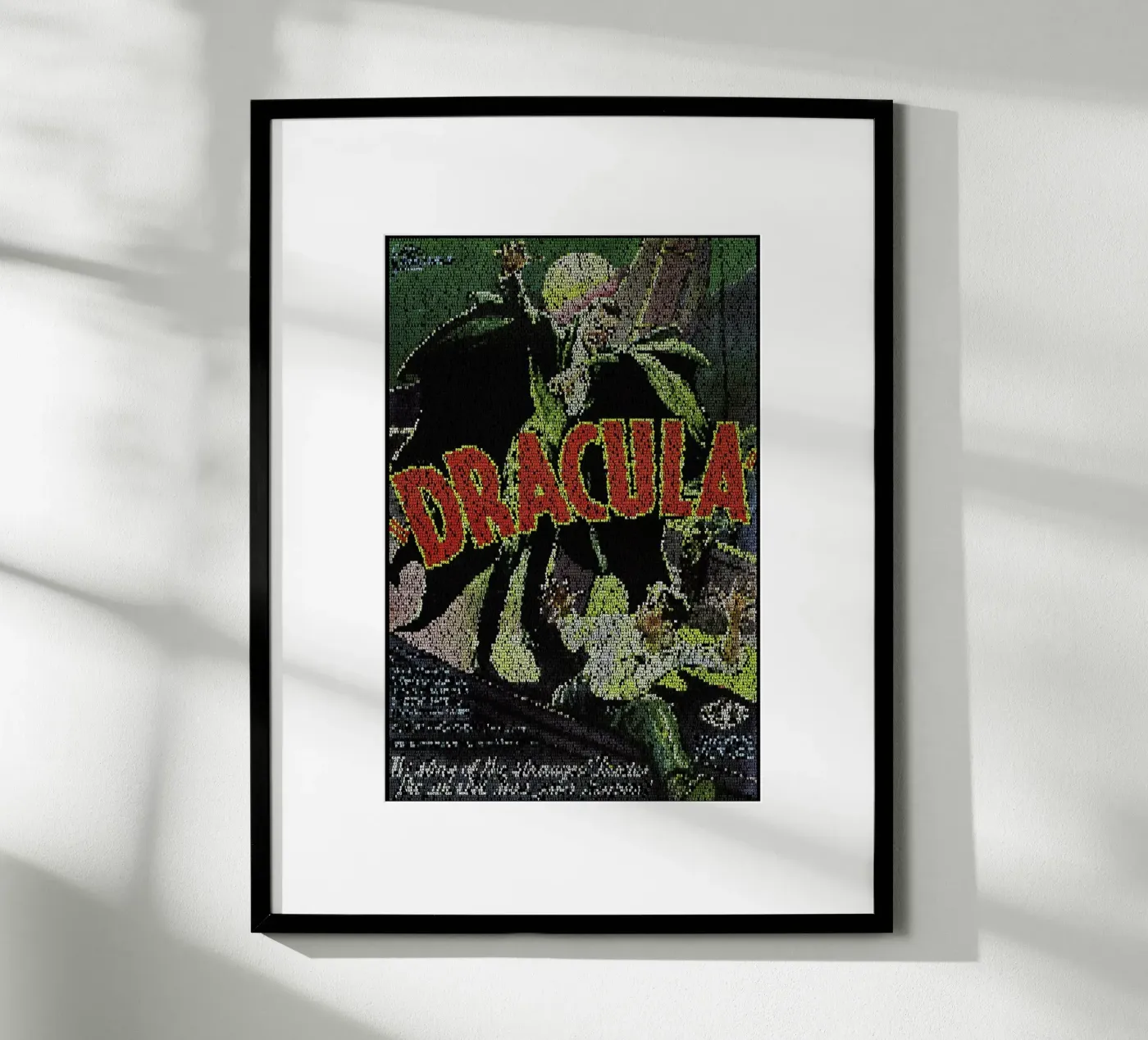 Dracula poster van Robotic Ewe