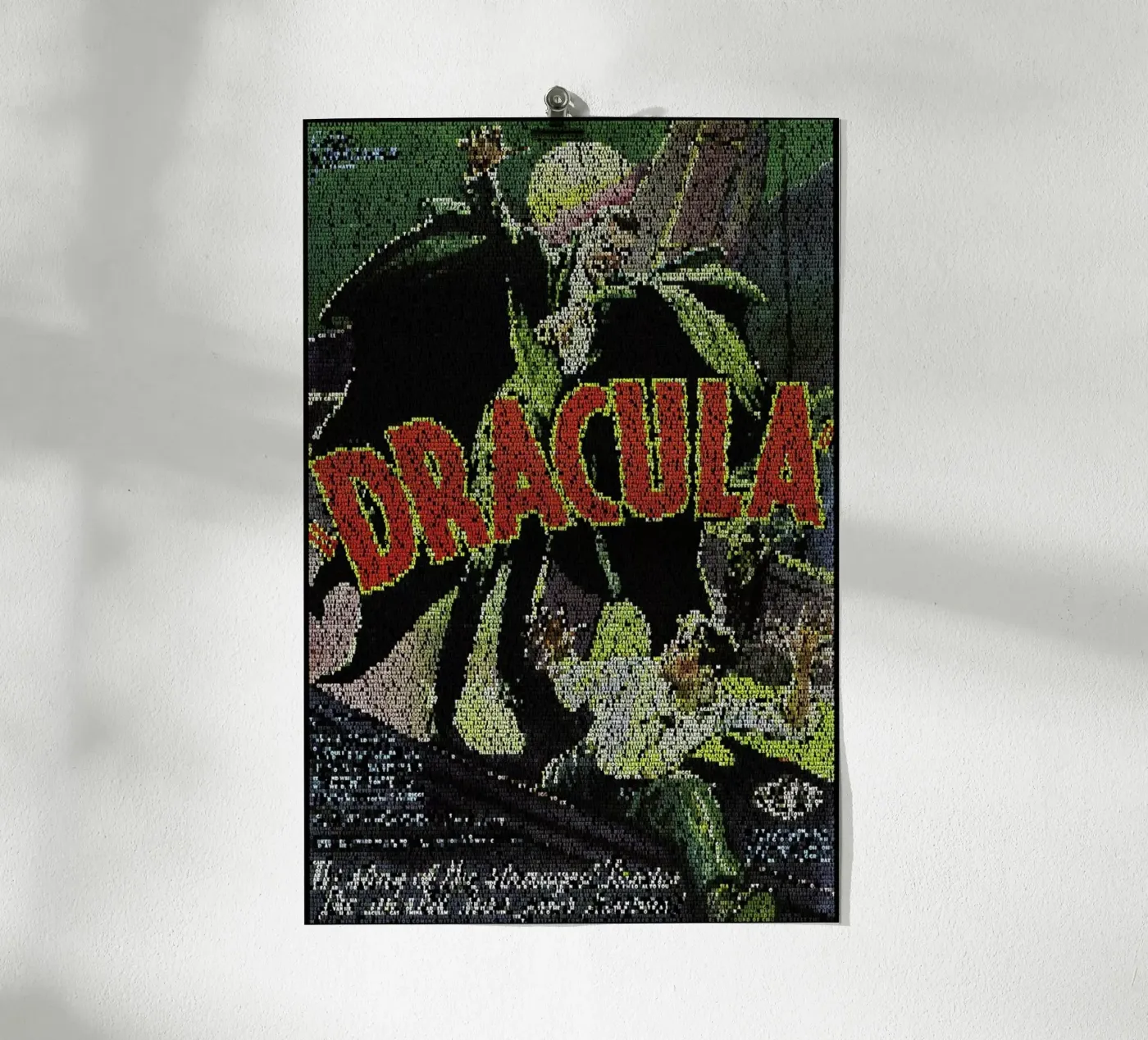 Dracula poster van Robotic Ewe
