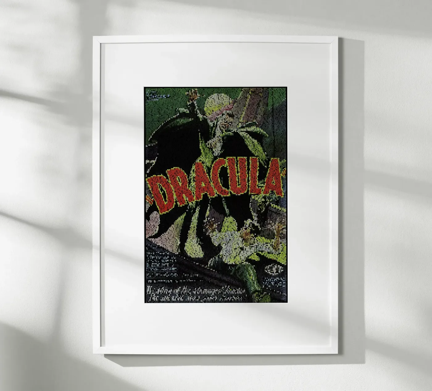Dracula poster van Robotic Ewe