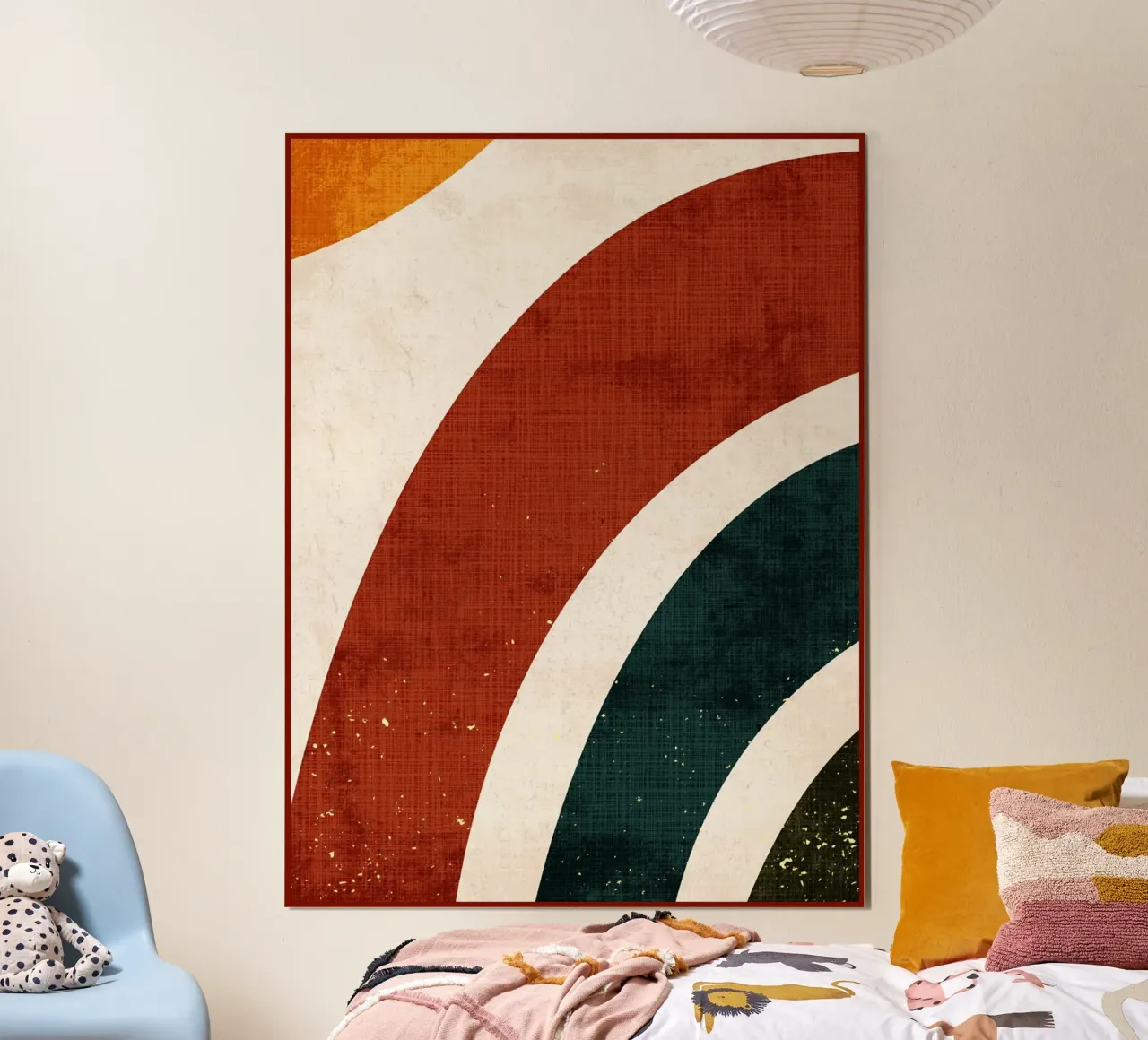 Boho Nordic Kids Arcobaleno carta hahnemühle da DanielDesign