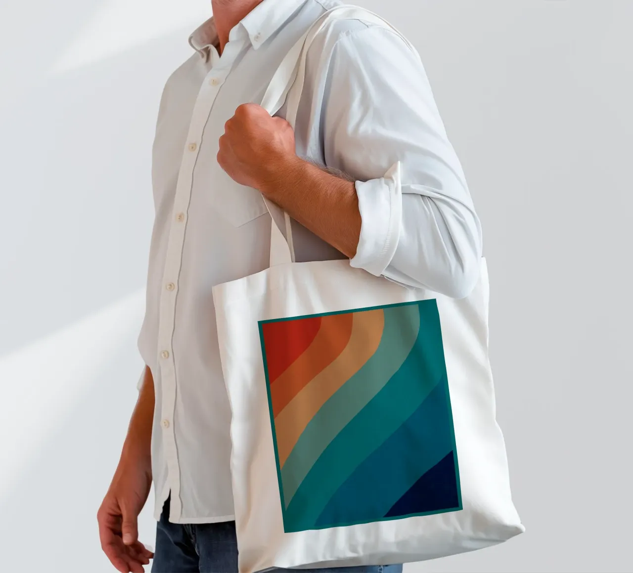 Bellissimo design artistico borsa in juta da DanielDesign