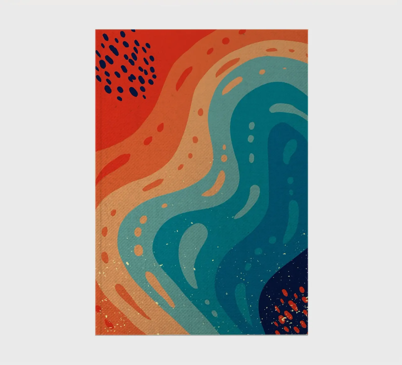 Beautiful Artistic Design 2 notebook by DanielDesign