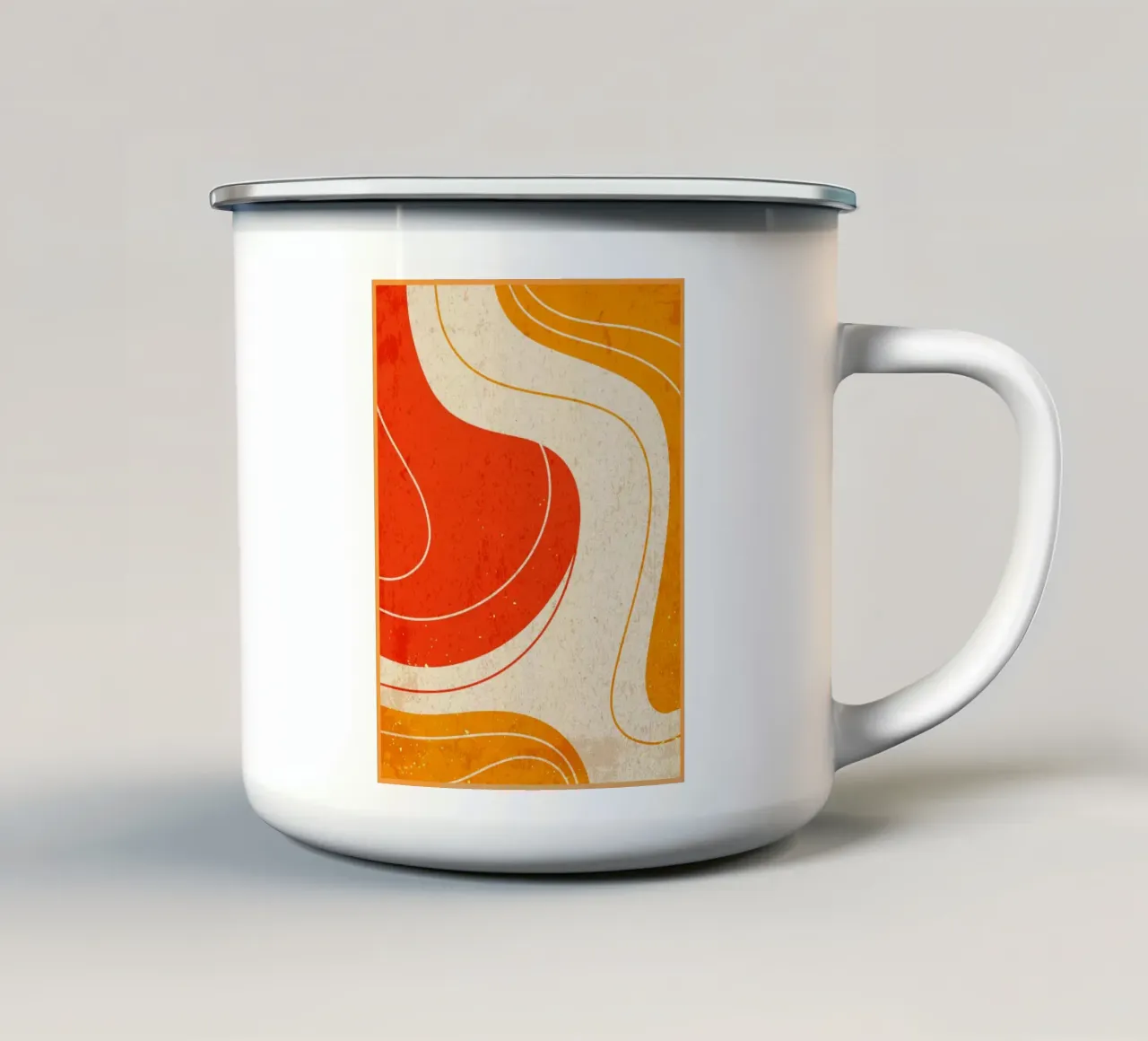 Astratto V15 tazza in smalto da DanielDesign