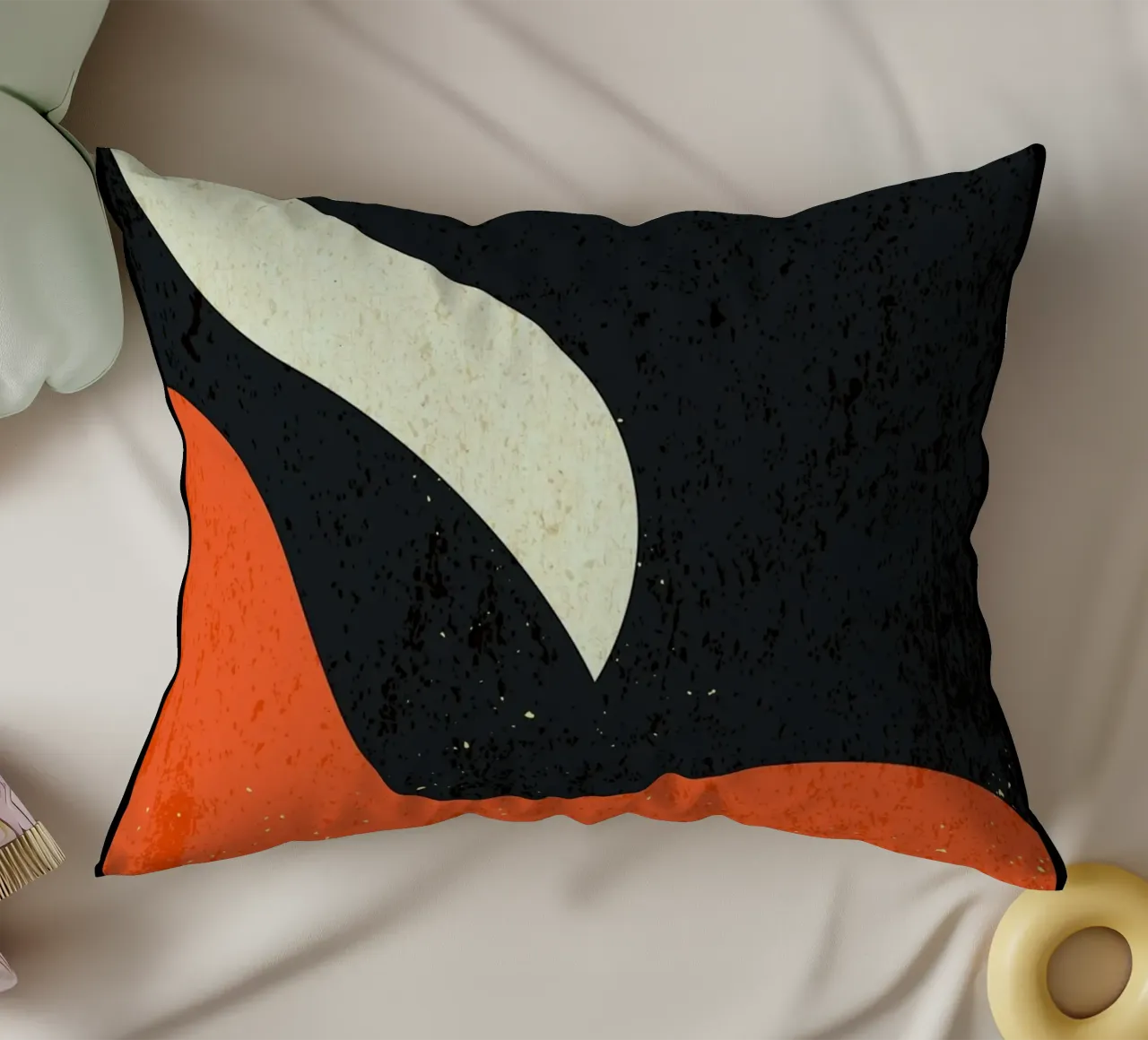 colori astratti e tenui cuscino da DanielDesign