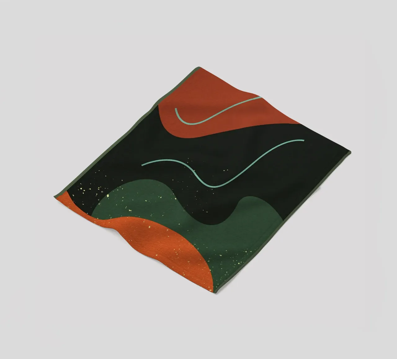 colori astratti e retrò coperta in pile da DanielDesign