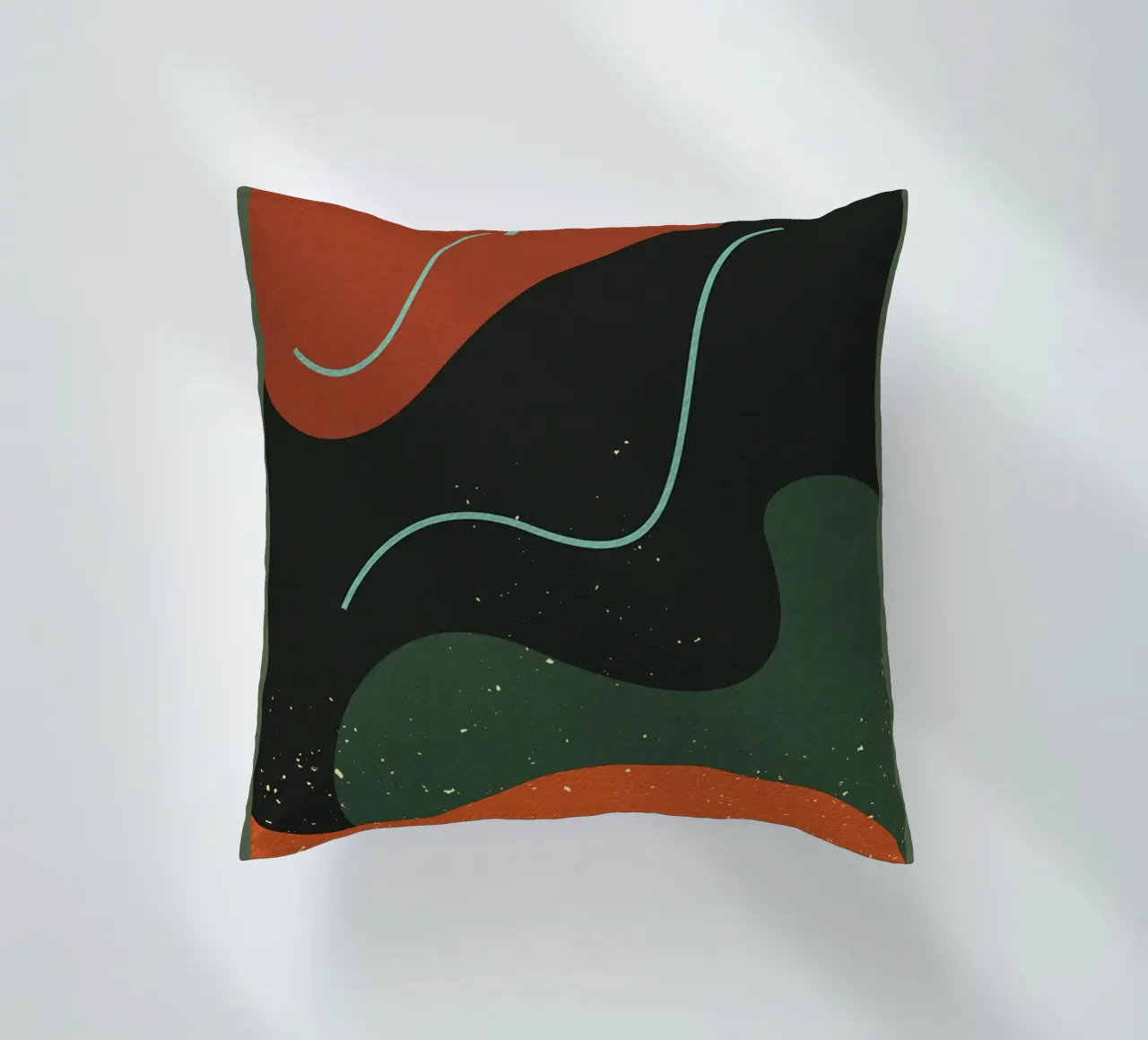 colori astratti e retrò cuscino da DanielDesign