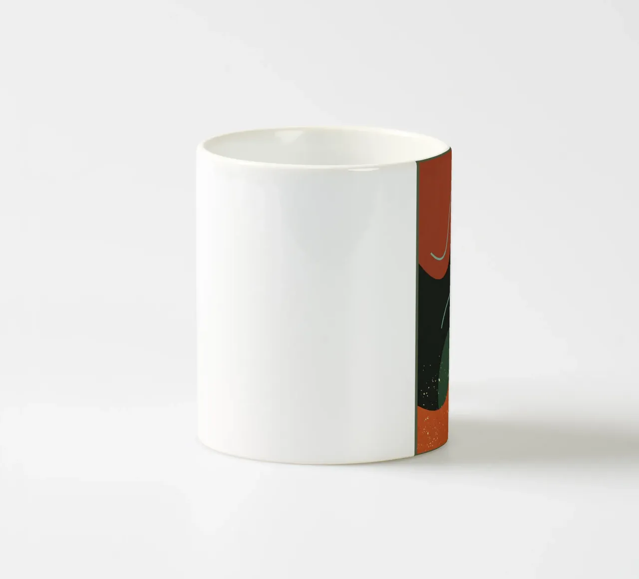 colori astratti e retrò tazza in ceramica da DanielDesign